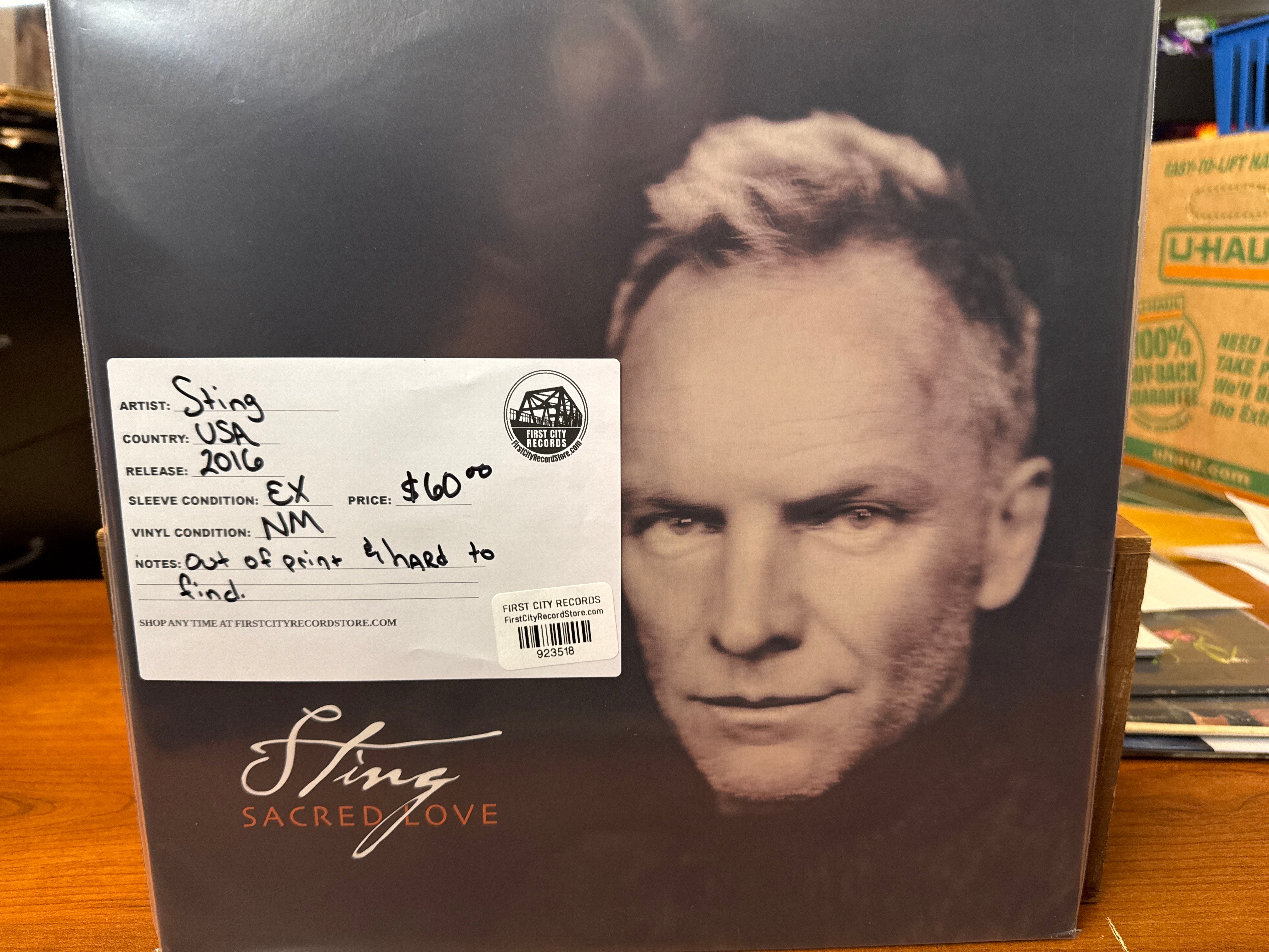 Sting - Sacred Love (2016, USED)