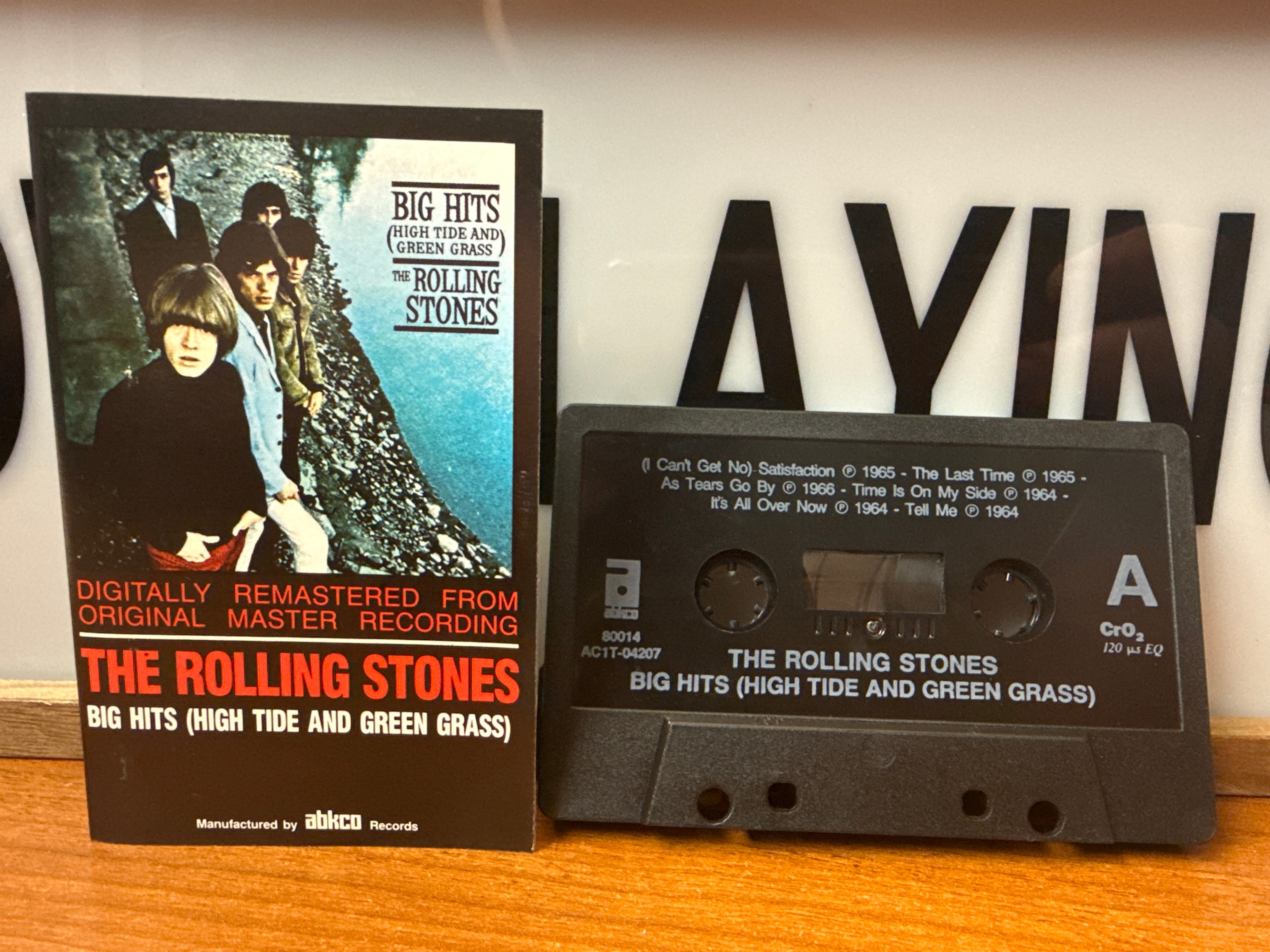 Rolling Stones - Big Hits: High Tide and Green Grass (CASSETTE)