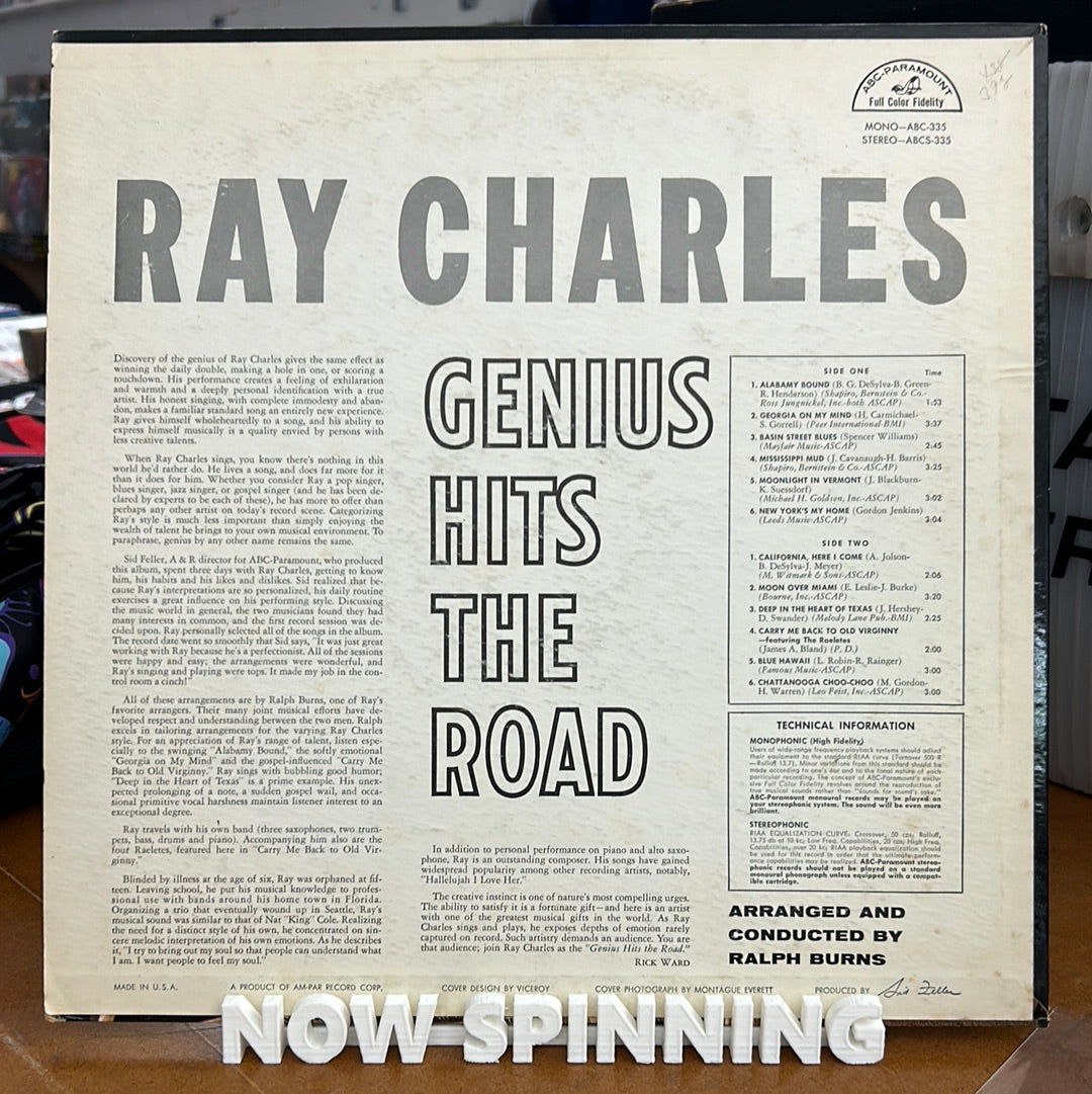 Ray Charles - The Genius Hits The Road