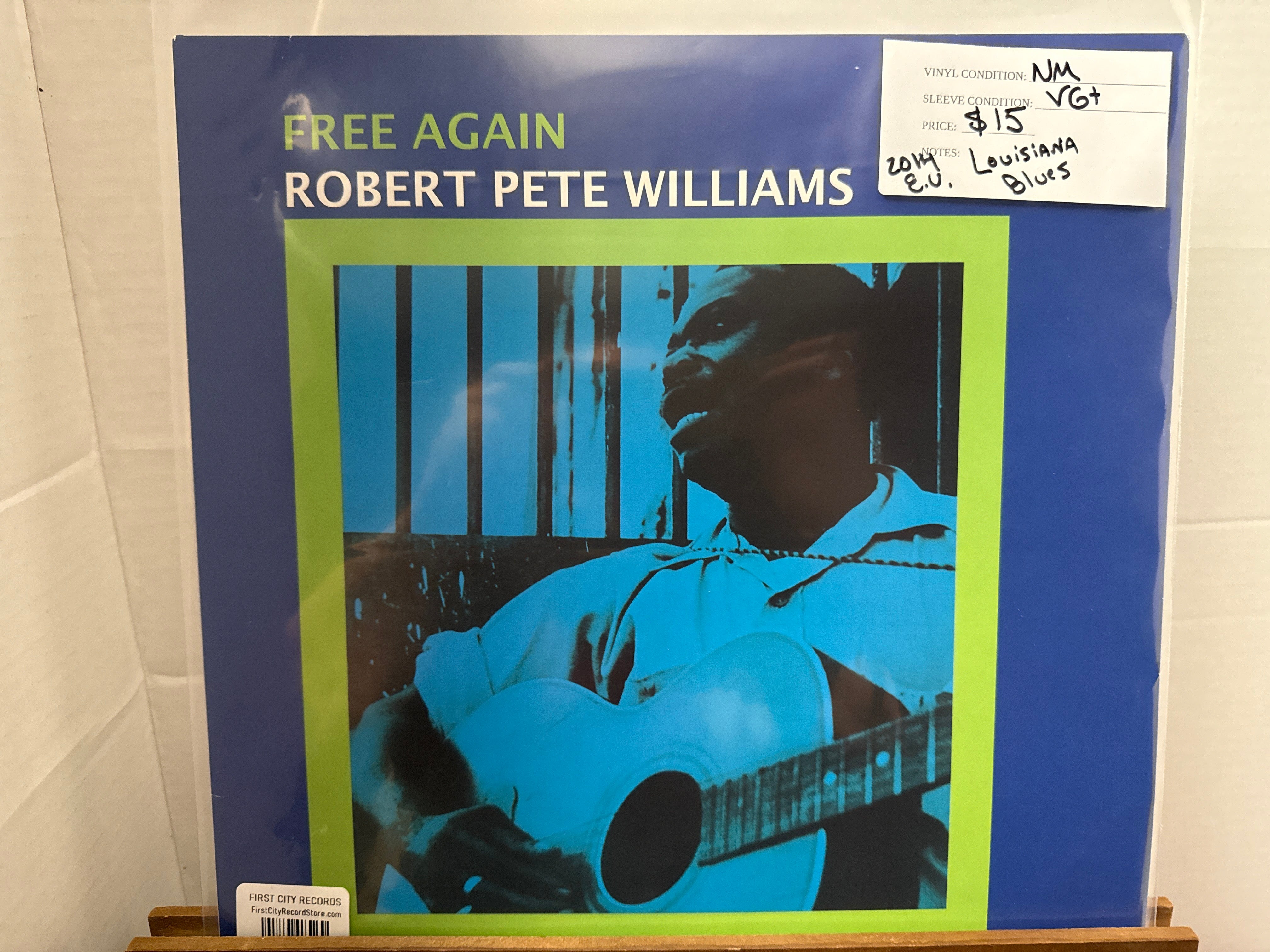 Robert Pete Williams - Free Again (2014 E.U., USED)