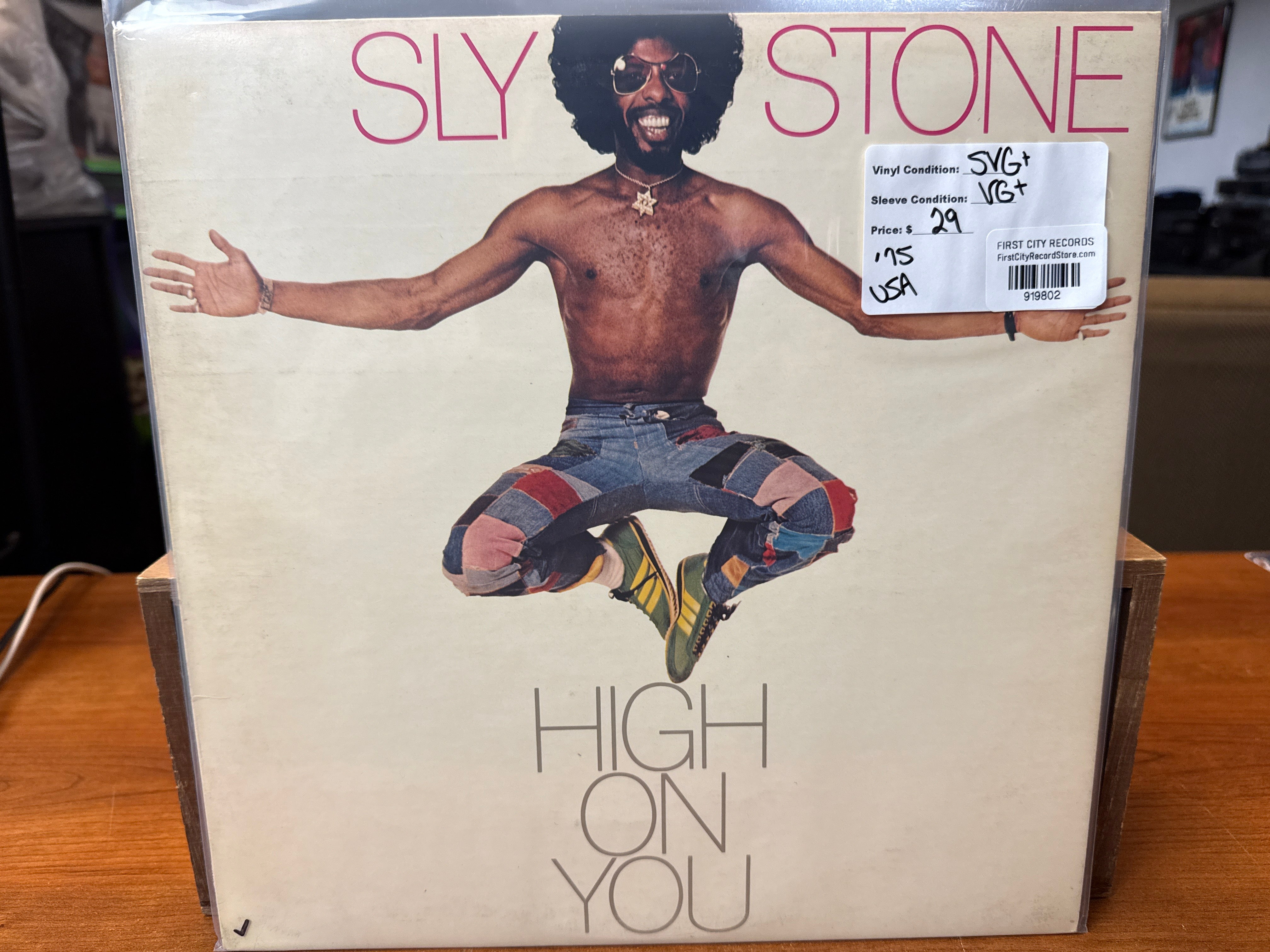 Sly Stone - High On You (1975, USED)