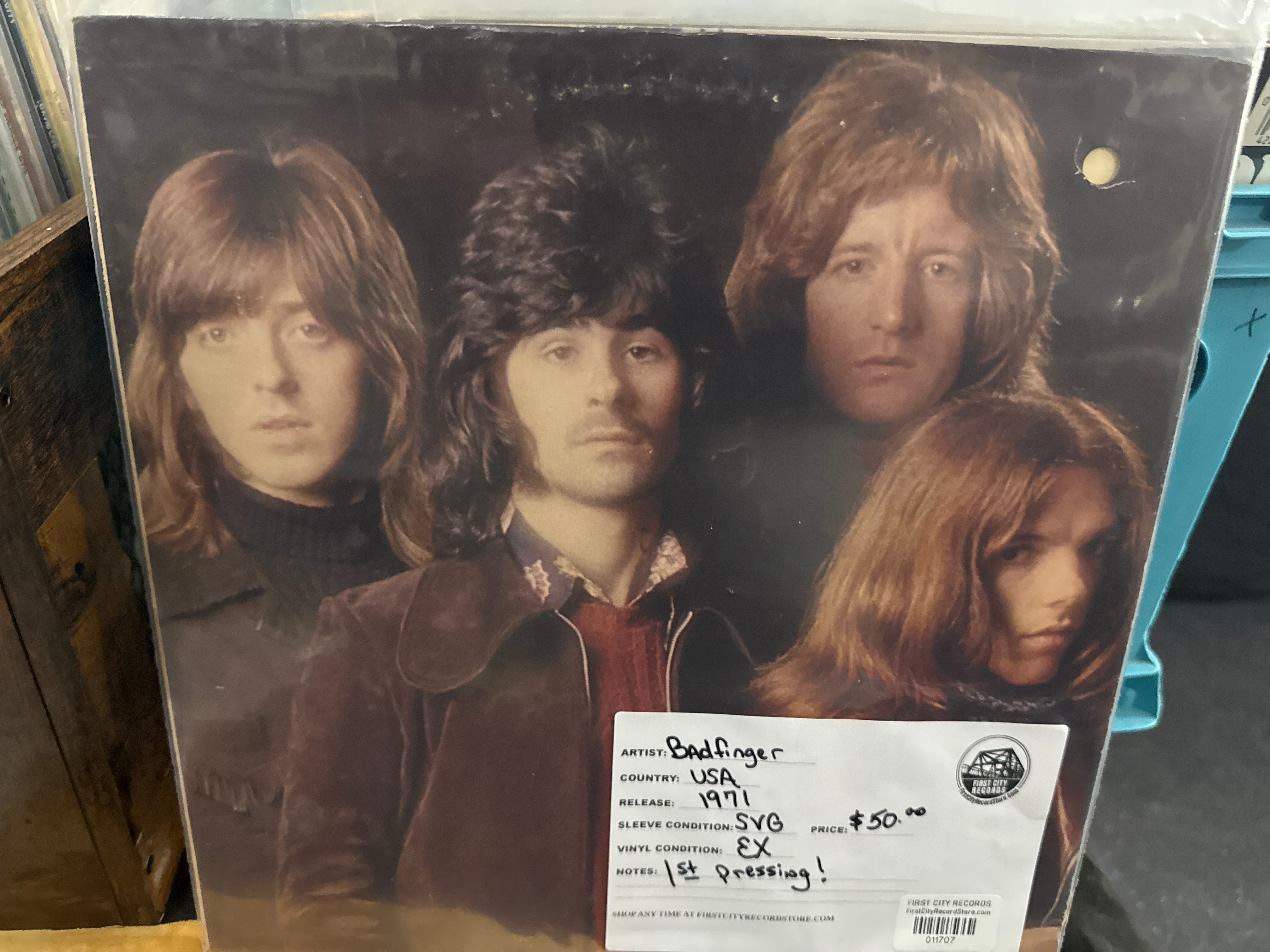 Badfinger - Straight Up (1971, 1st Pressing, USED)