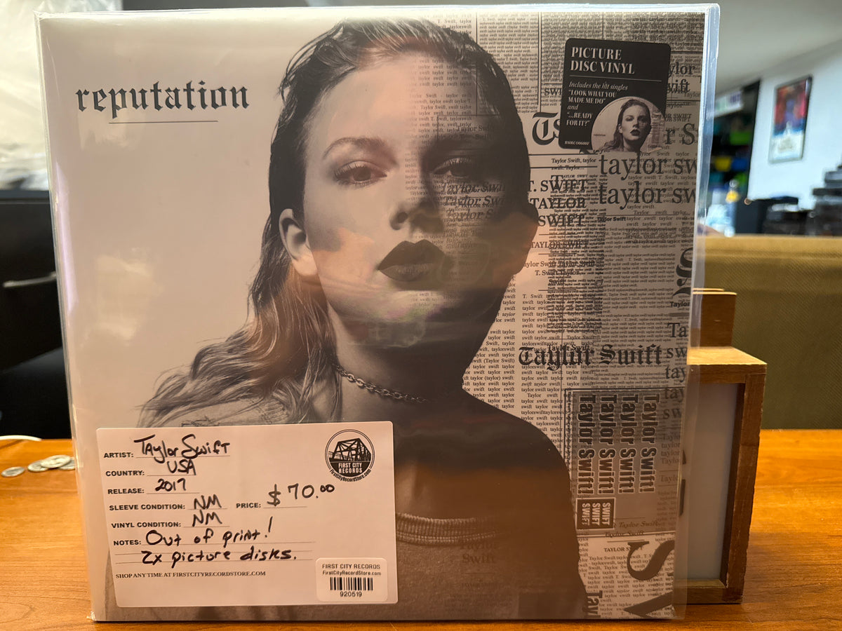 Taylor Swift - Reputation (2017, Picture Disks, USED)