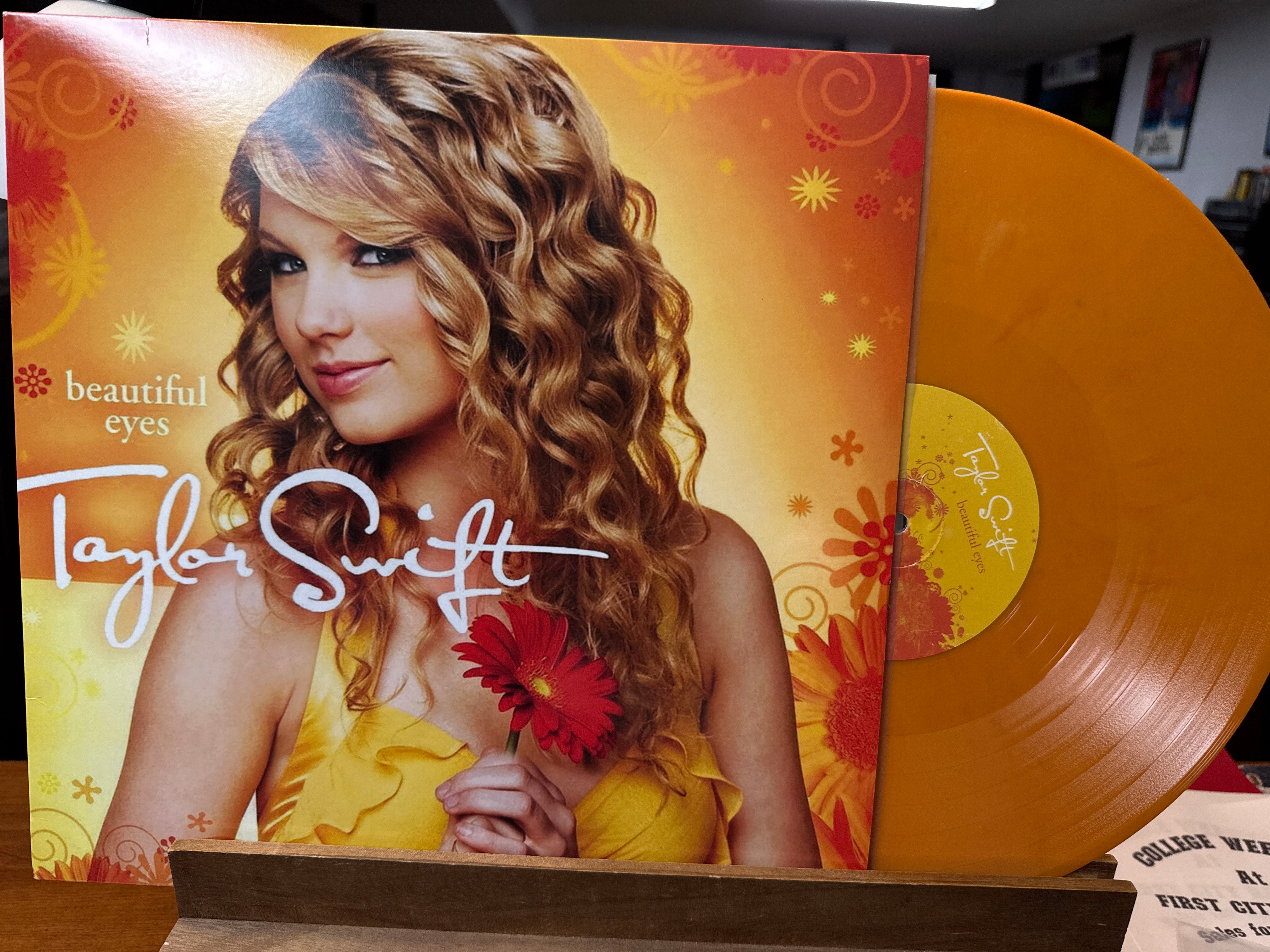 Taylor Swift - Beautiful Eyes (Unofficial, Yellow Vinyl, USED)
