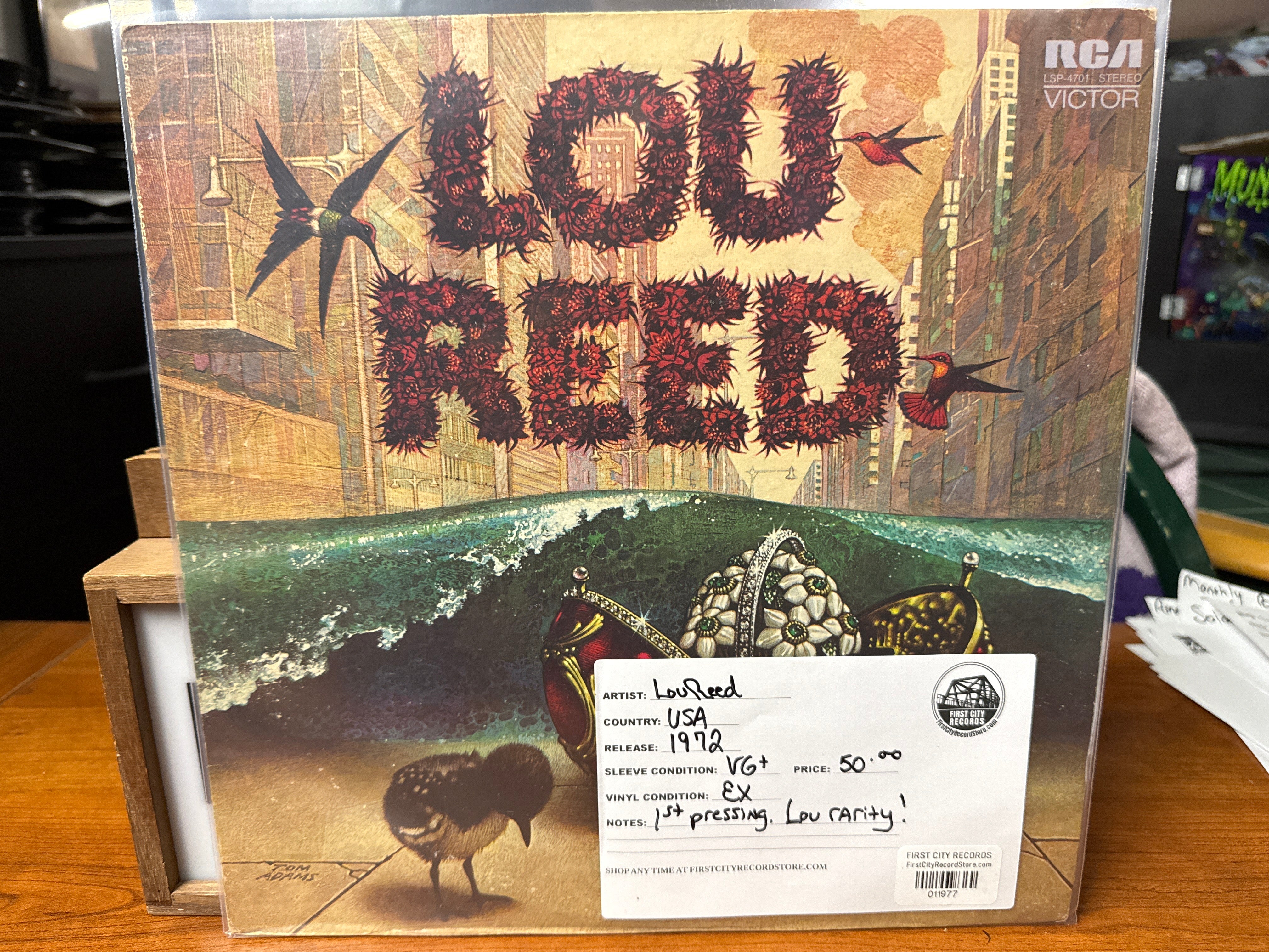 Lou Reed - Self Titled (1972, 1st Pressing, USED)