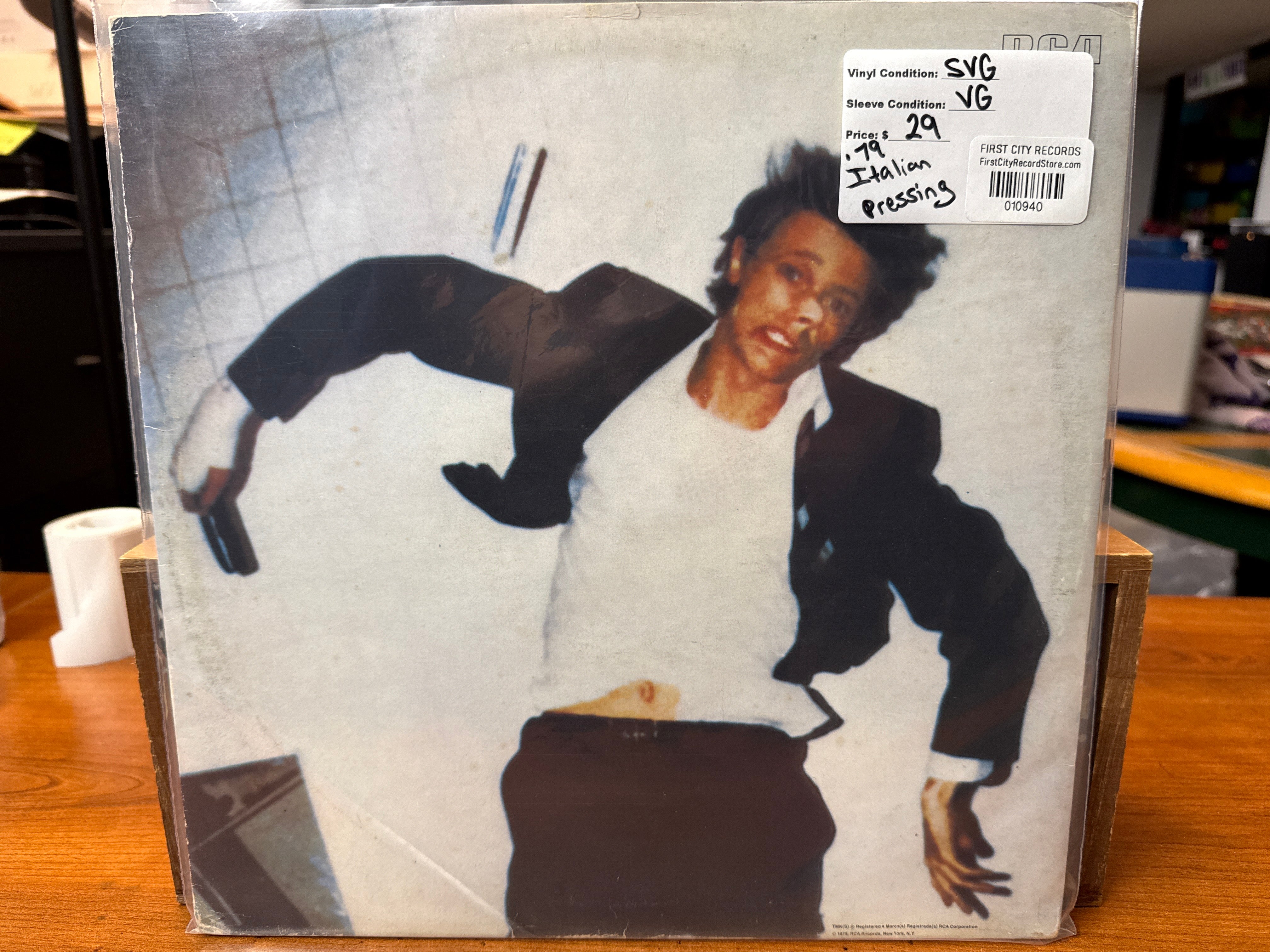 David Bowie - Lodger (1979, Italian Pressing, USED)