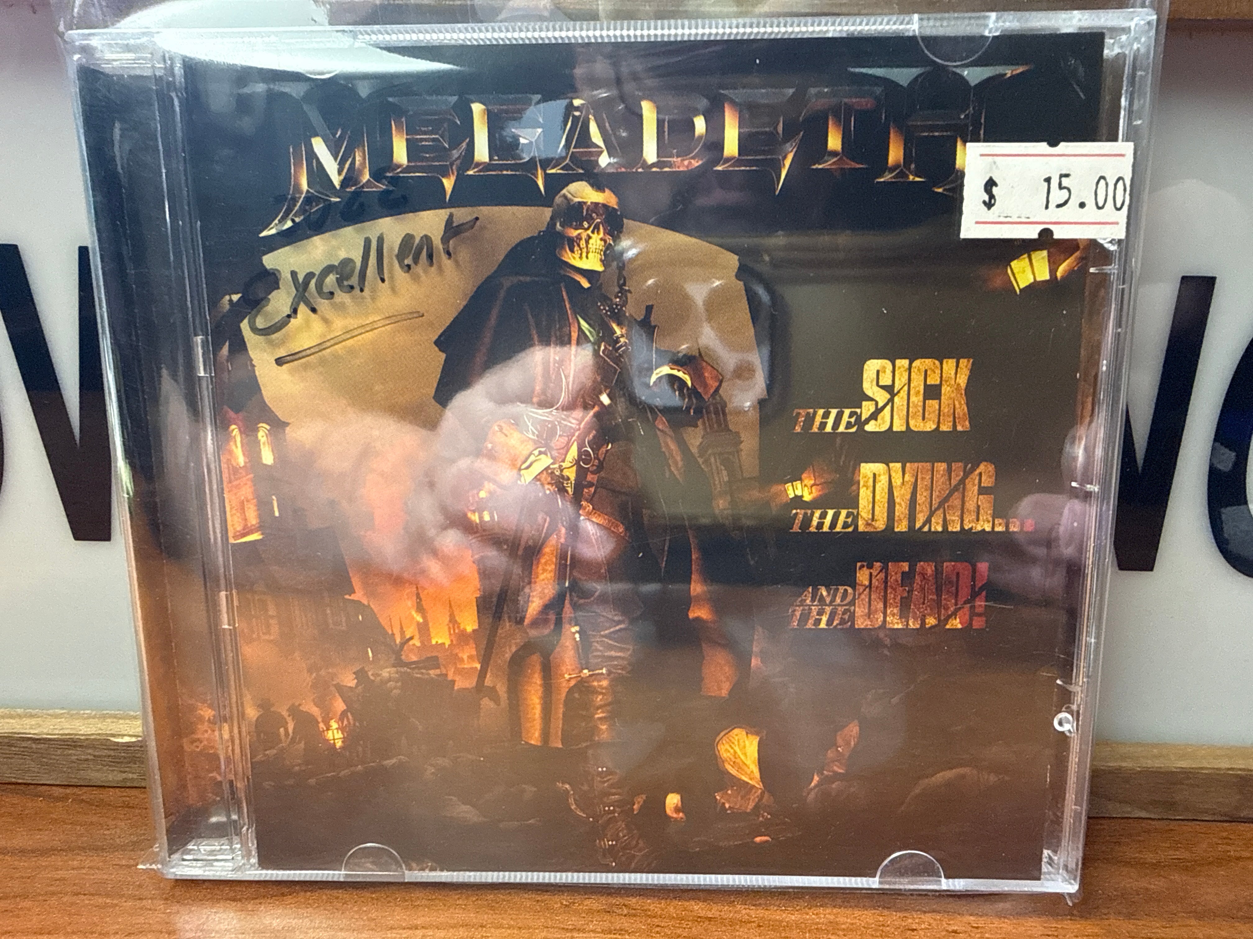 Megadeth - the Sick The Dying And The Dead (CD)