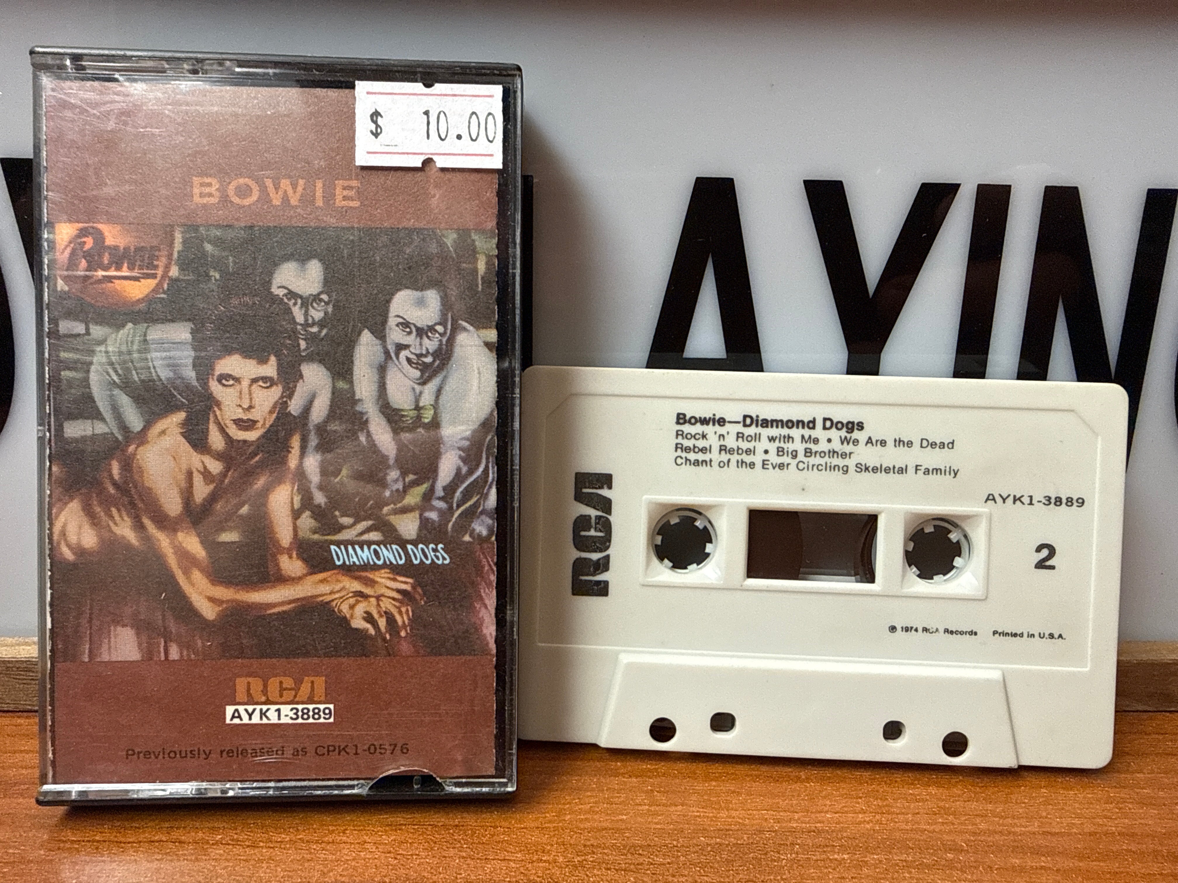 David Bowie - Diamond Dogs (CASSETTE)