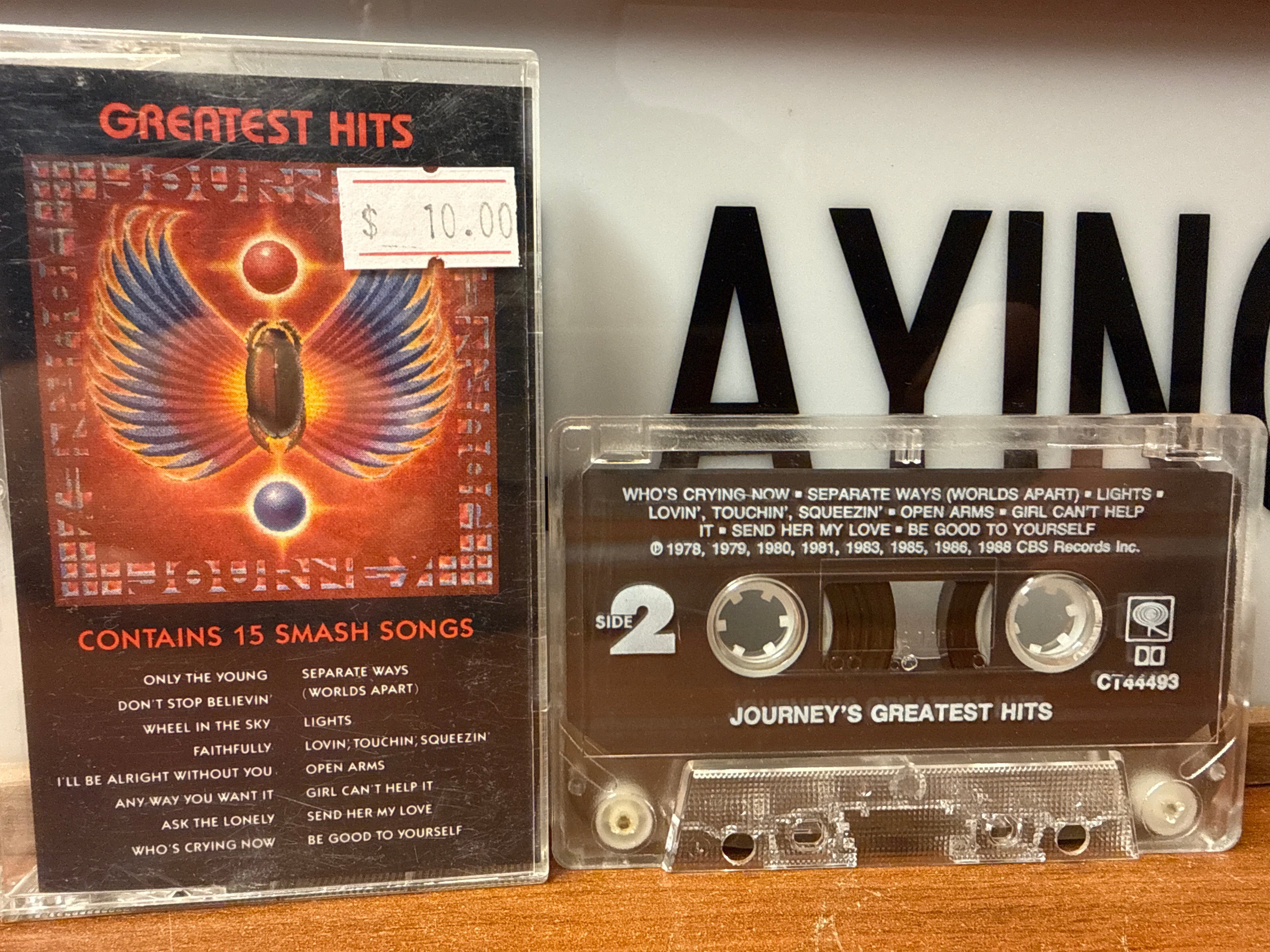 Journey - Greatest Hits (CASSETTE)