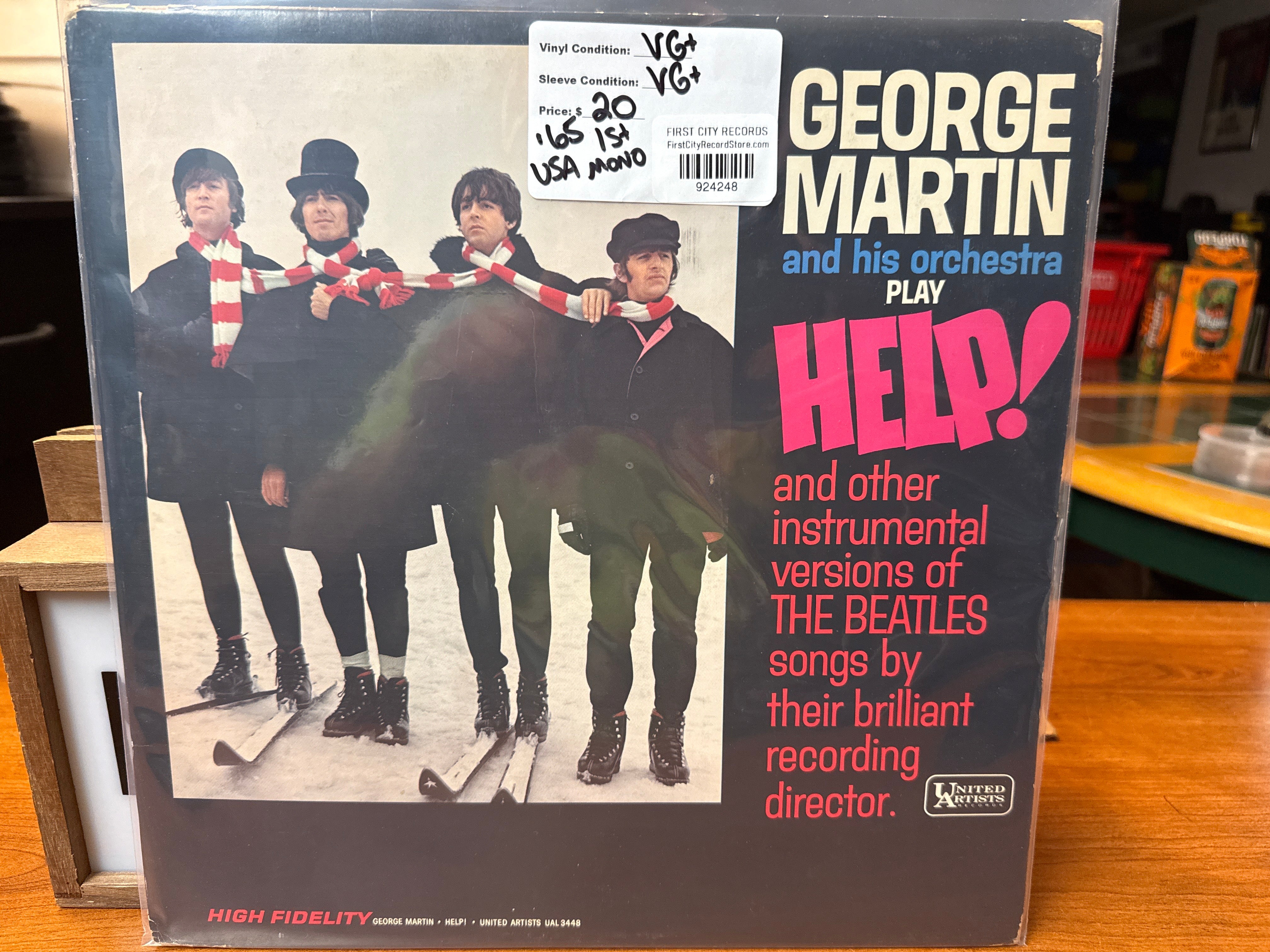 George Martin and his Orchestra play Help! (1965, 1st Mono, USED)