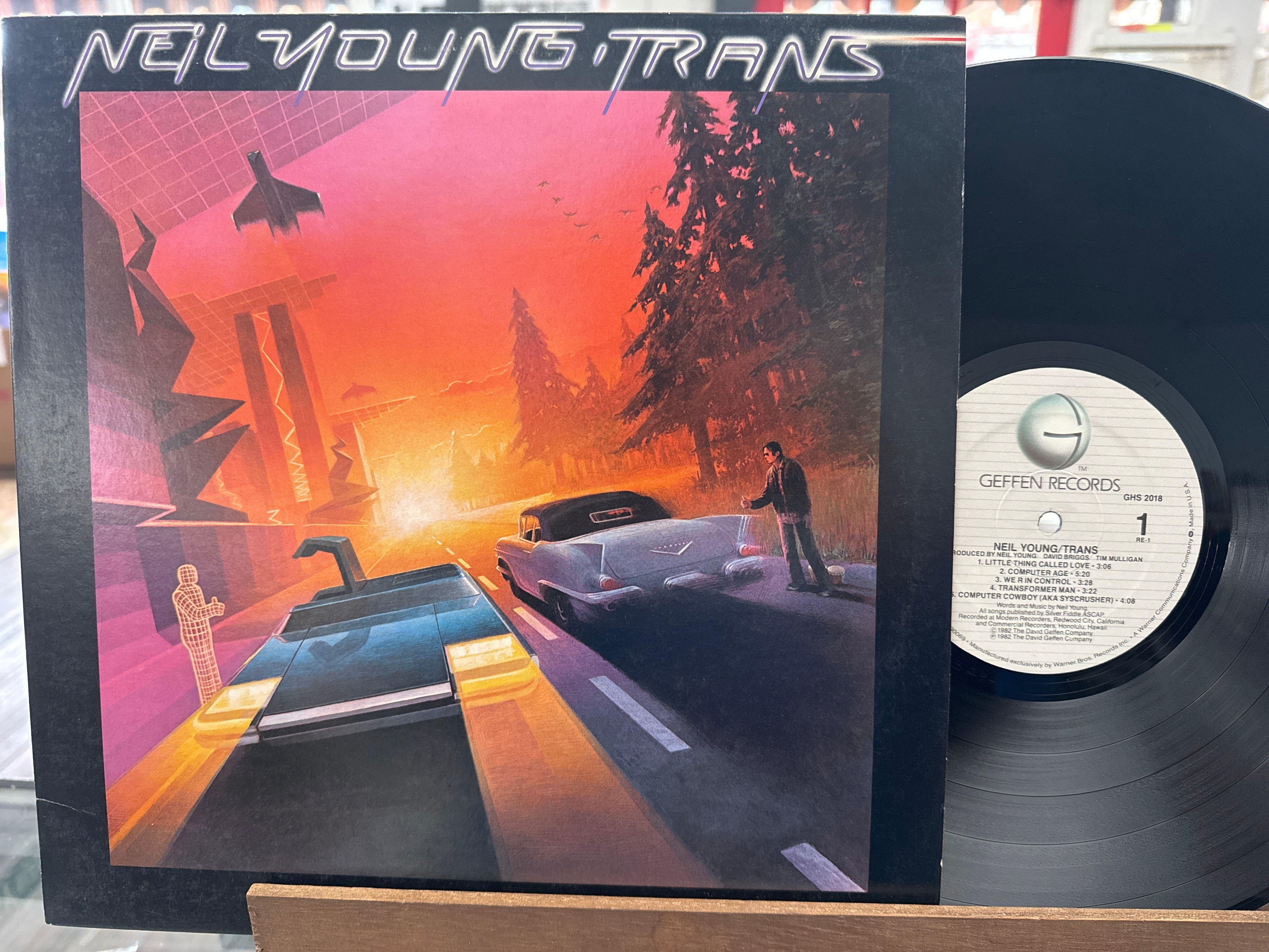 Neil Young - Trans (Misprint, USED)