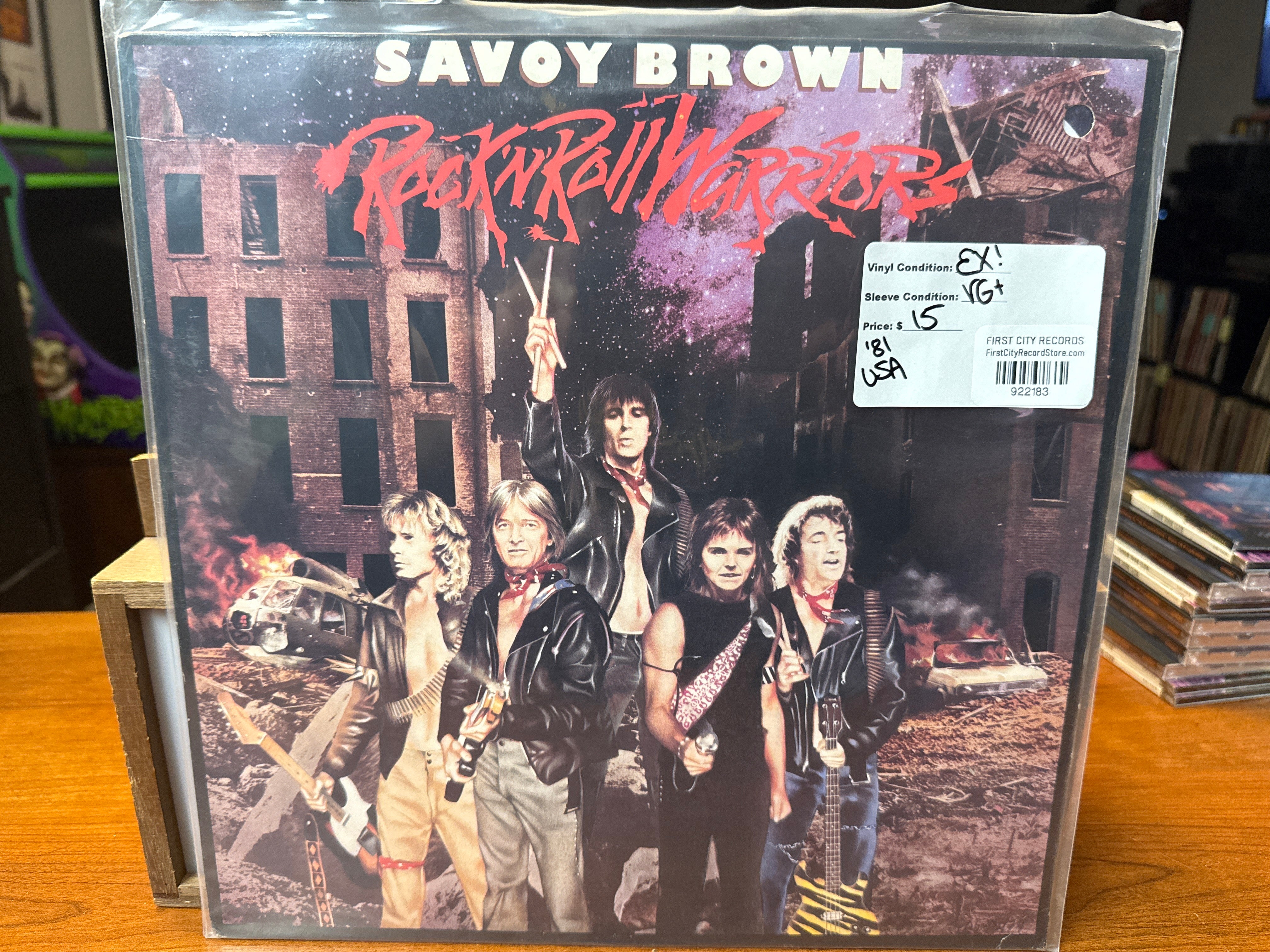 Savoy Brown - Rock n Roll Warriors (1981, USED)
