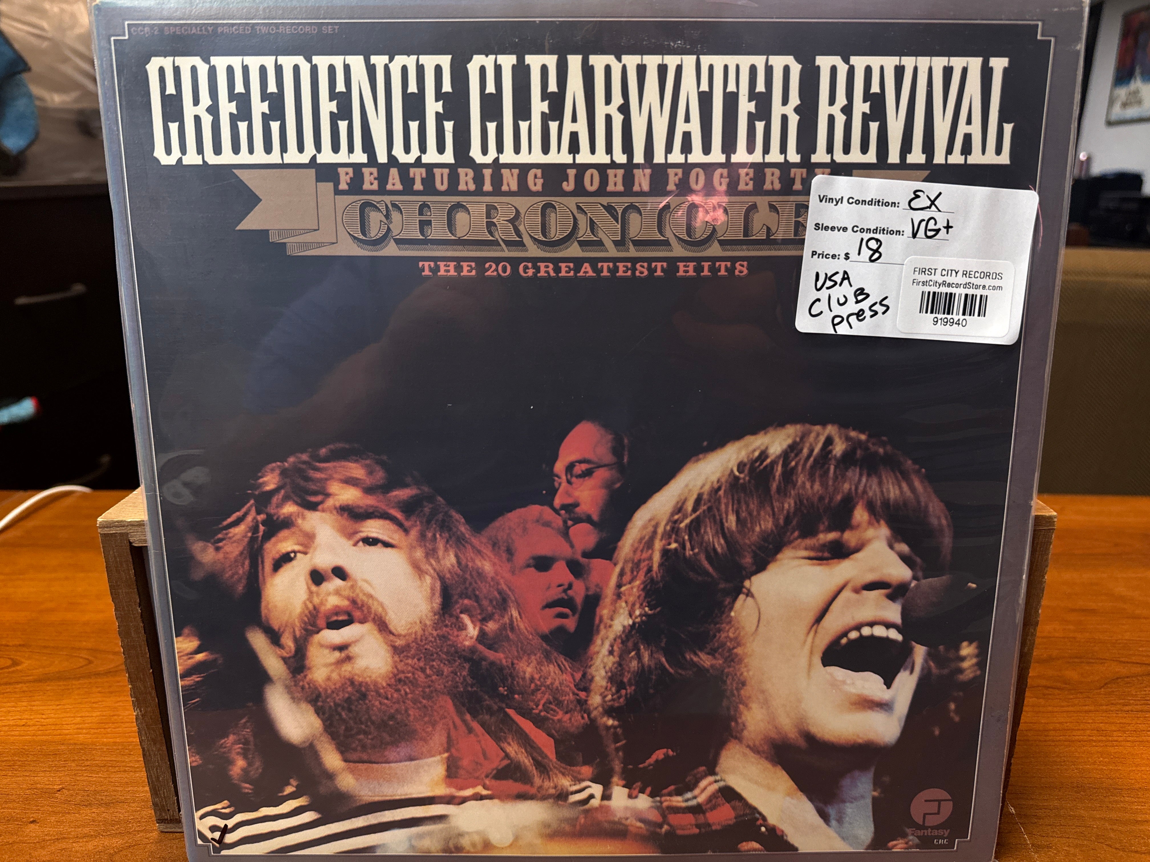 Creedence Clearwater Revival (CCR) - Chronicles (Club Press, USED)