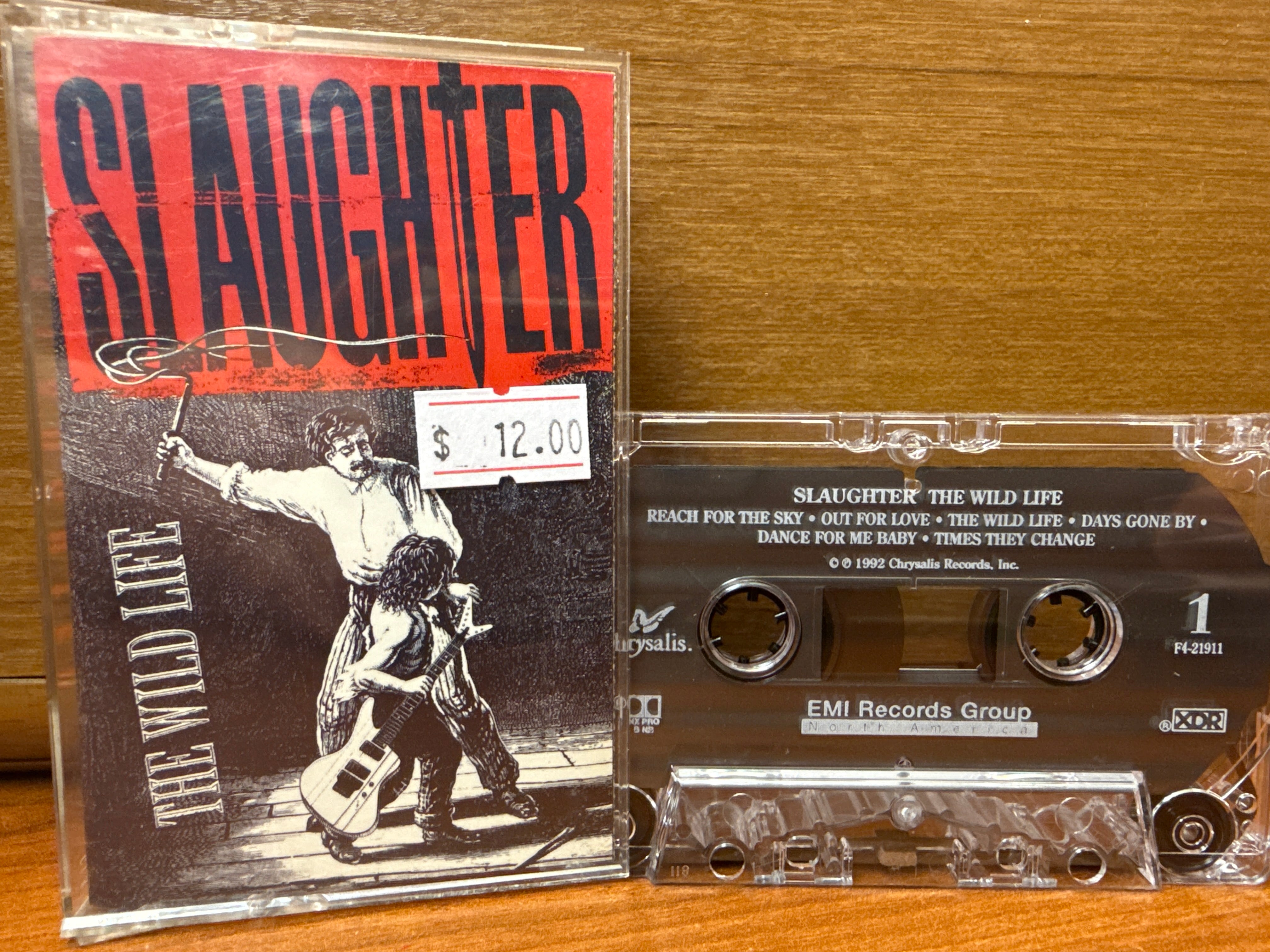 Slaughter - The Wild Life (CASSETTE)