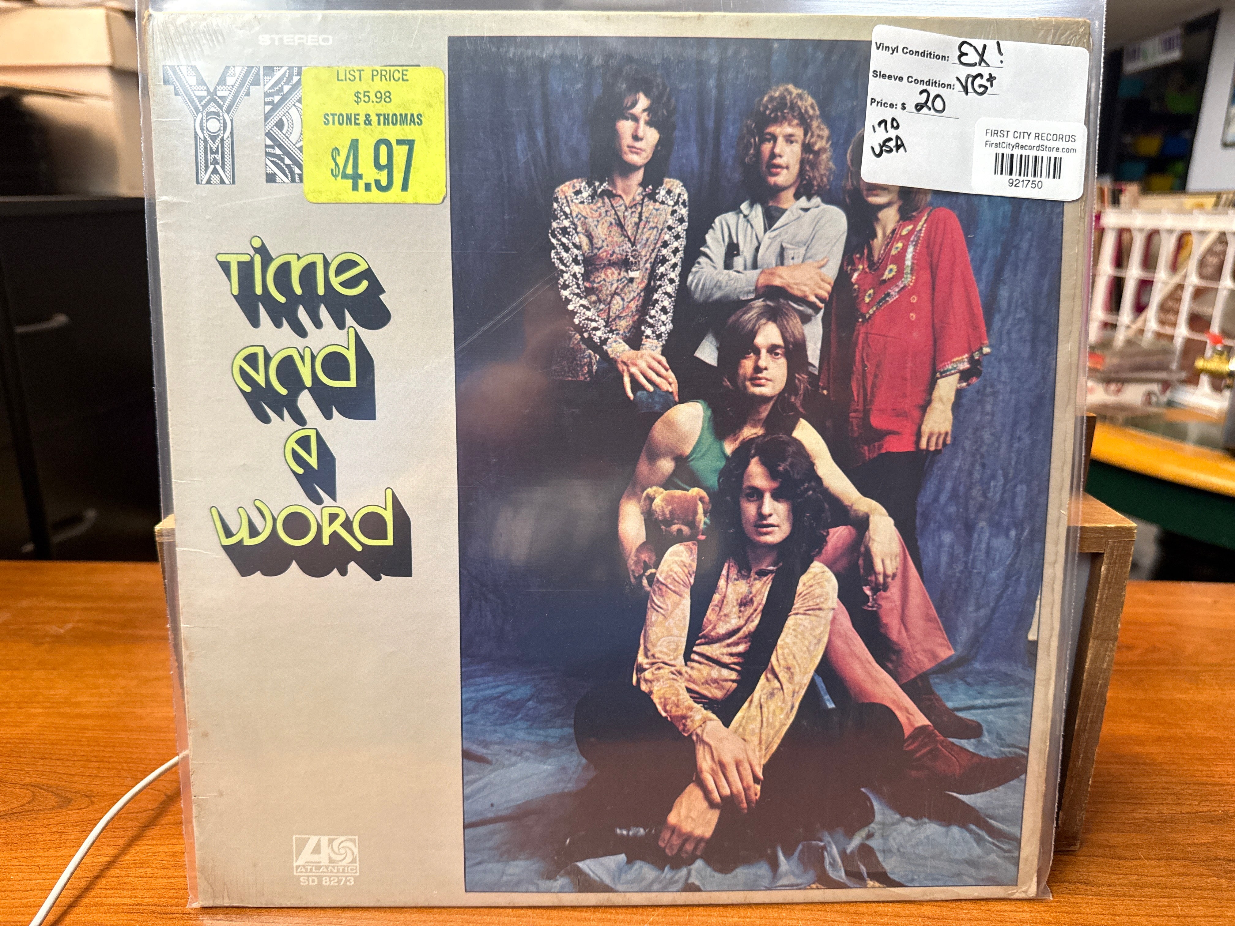 Yes - Time and a Word (1970, USED)