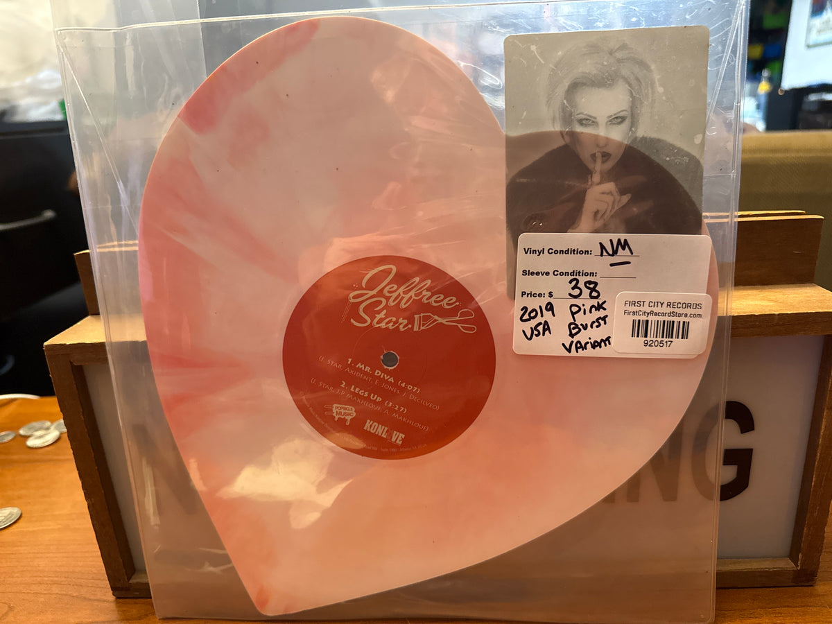 Jeffree Star - Mr. Diva (2019, Heart Shaped Picture Disk, USED)