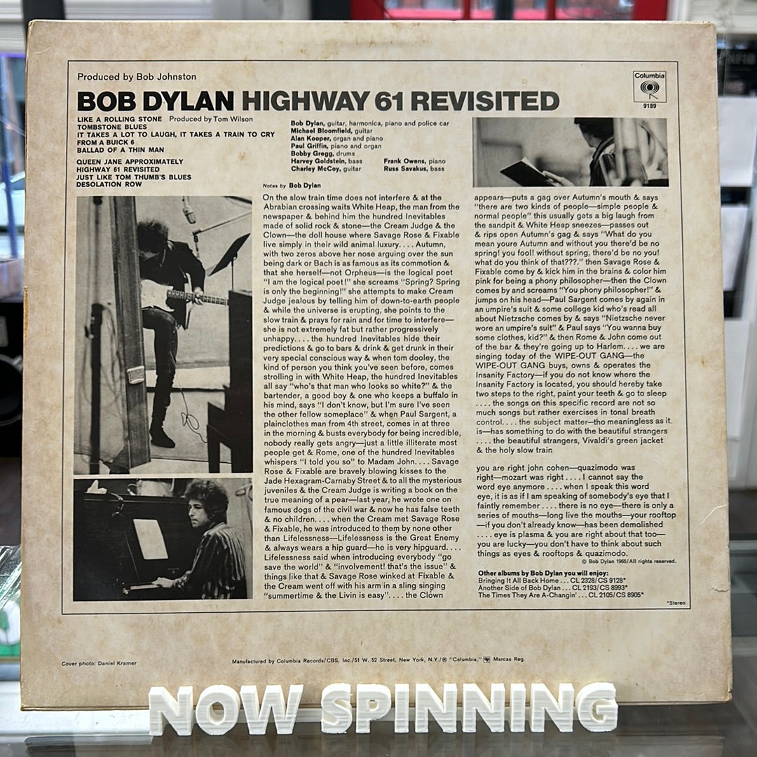 Bob Dylan - Highway 61 Revisited