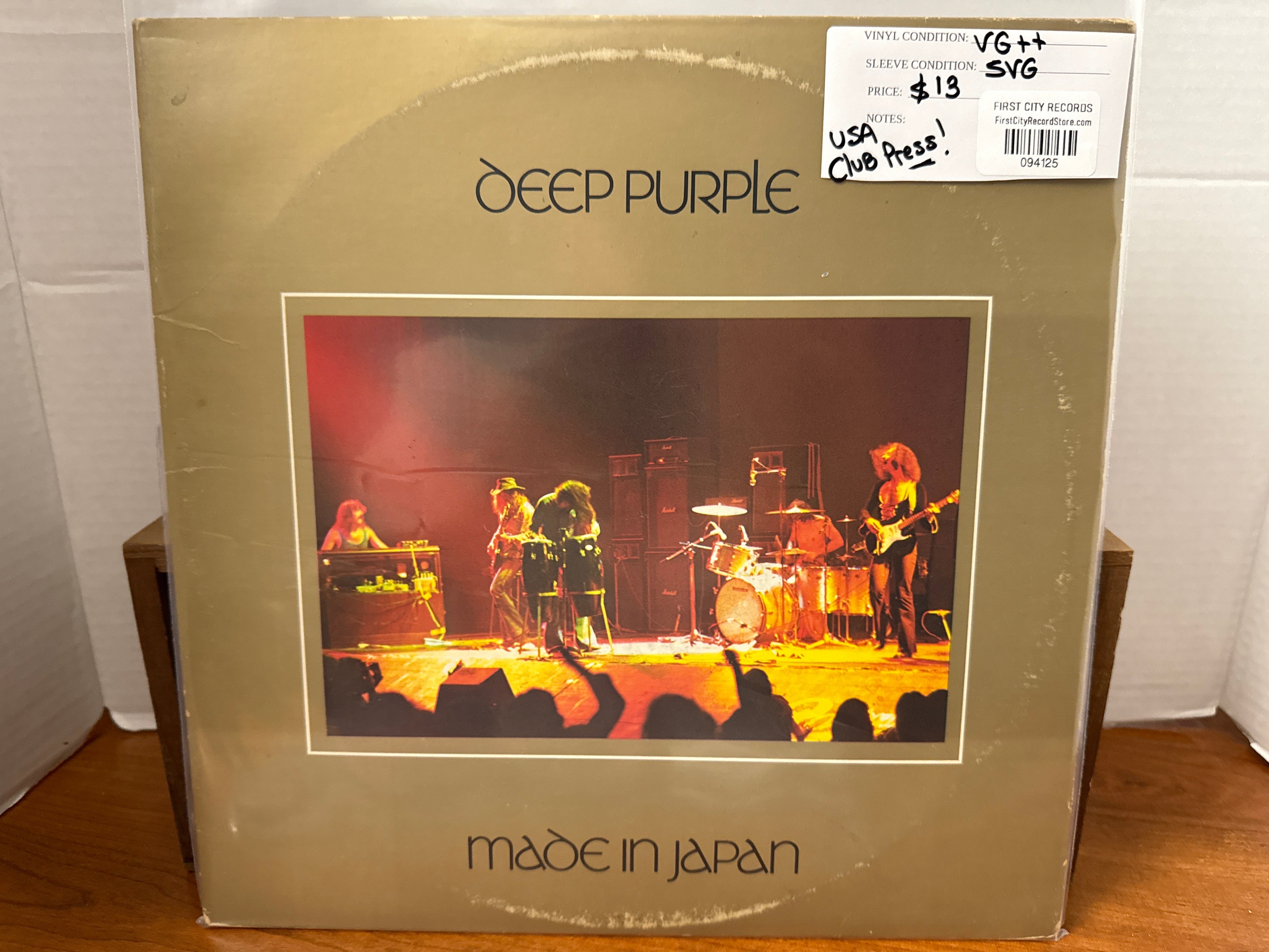 Deep Purple - Made In Japan (Club Pressing, USED)