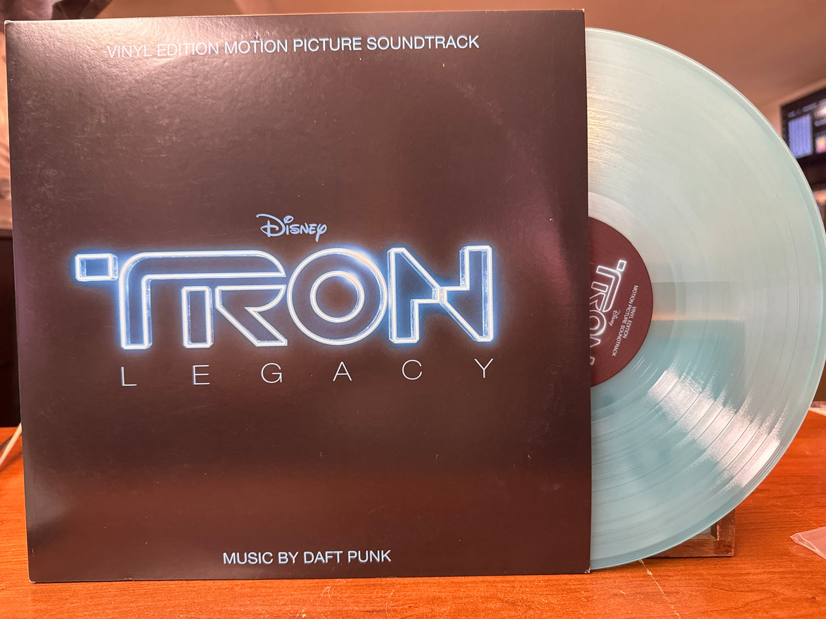 Daft Punk - Tron: Legacy Soundtrack (2021, Clear/Blue Vinyl, USED)