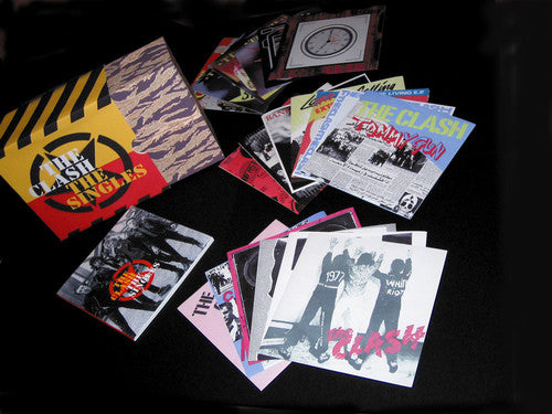 the album cover for The Clash - Singles