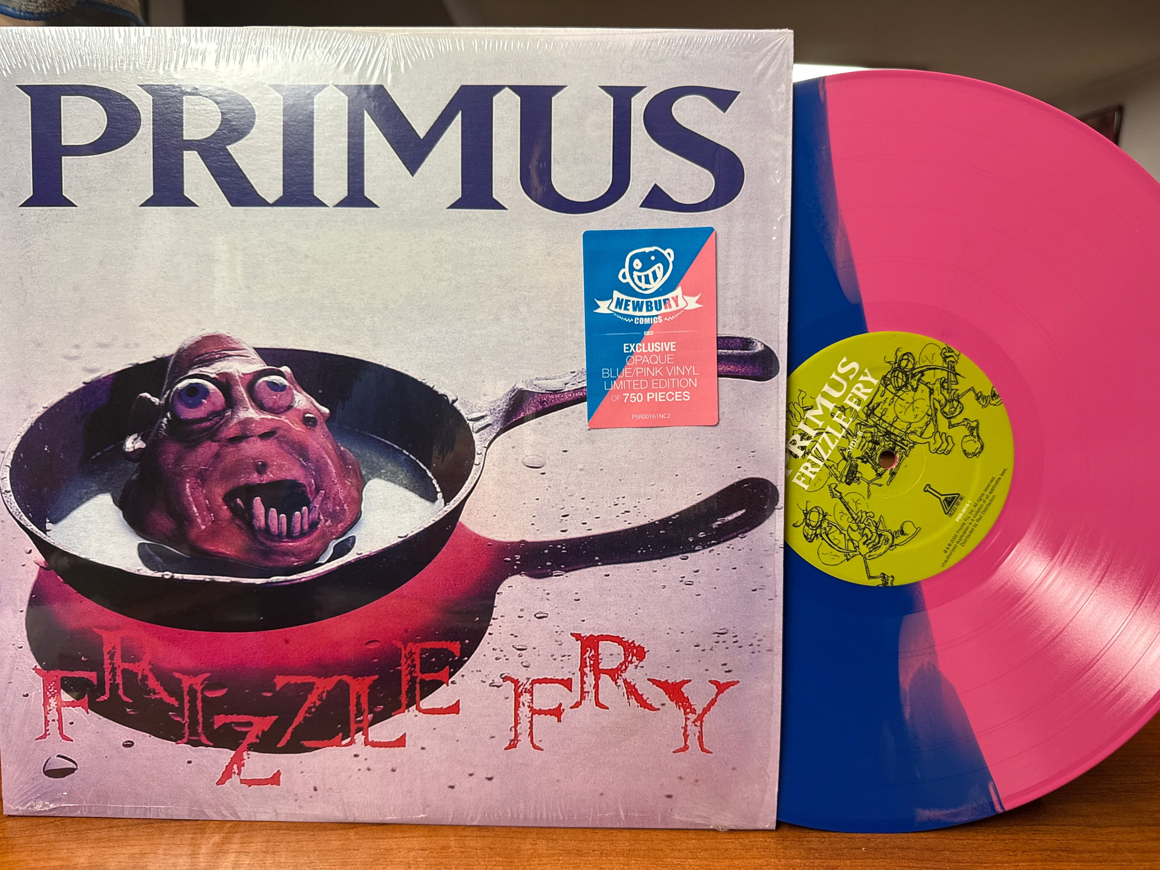 Primus - Frizzle Fry (2021, Split Blue/Pink Vinyl, USED)