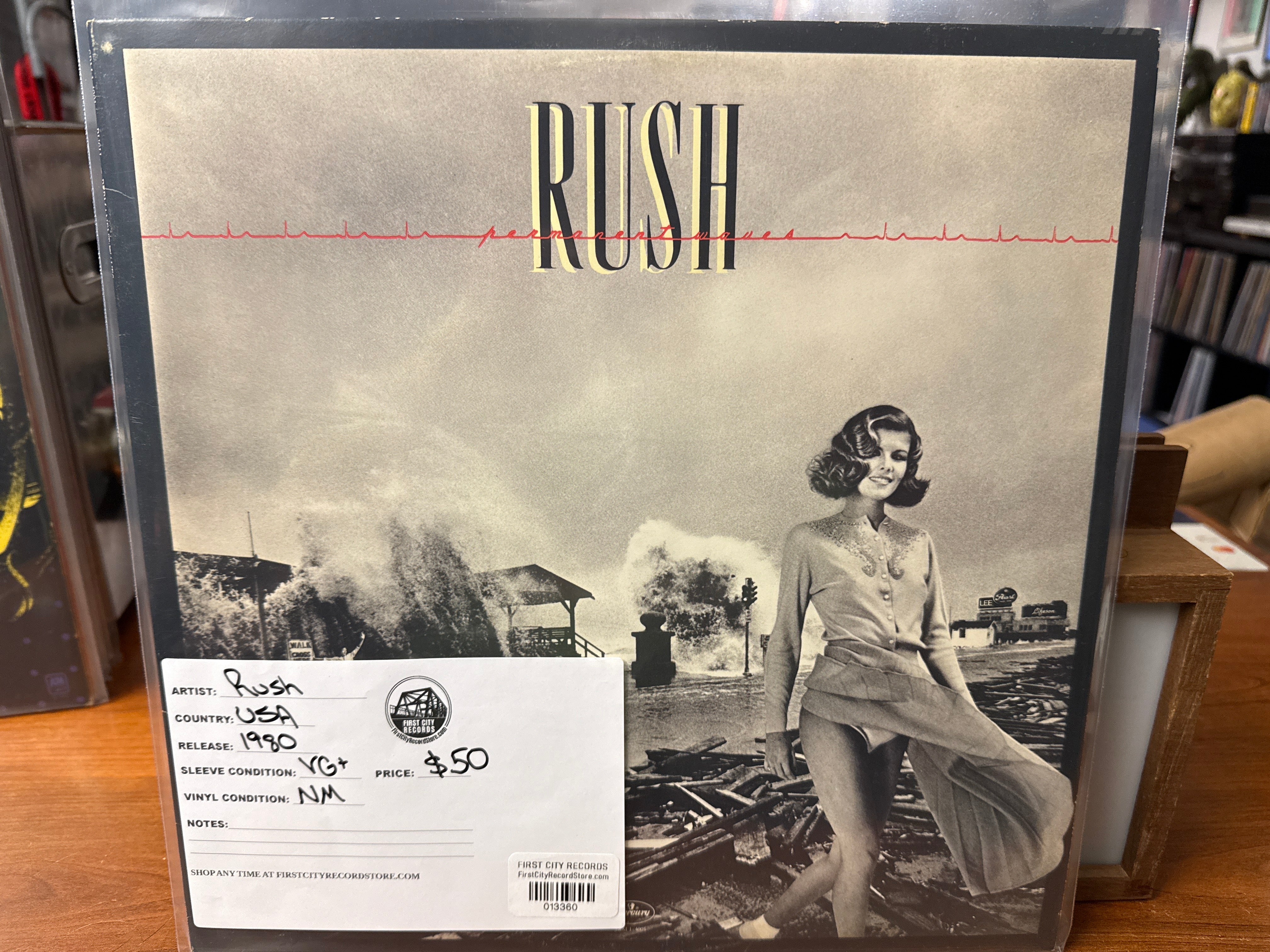 Rush - Permanent Waves (1980, USED)