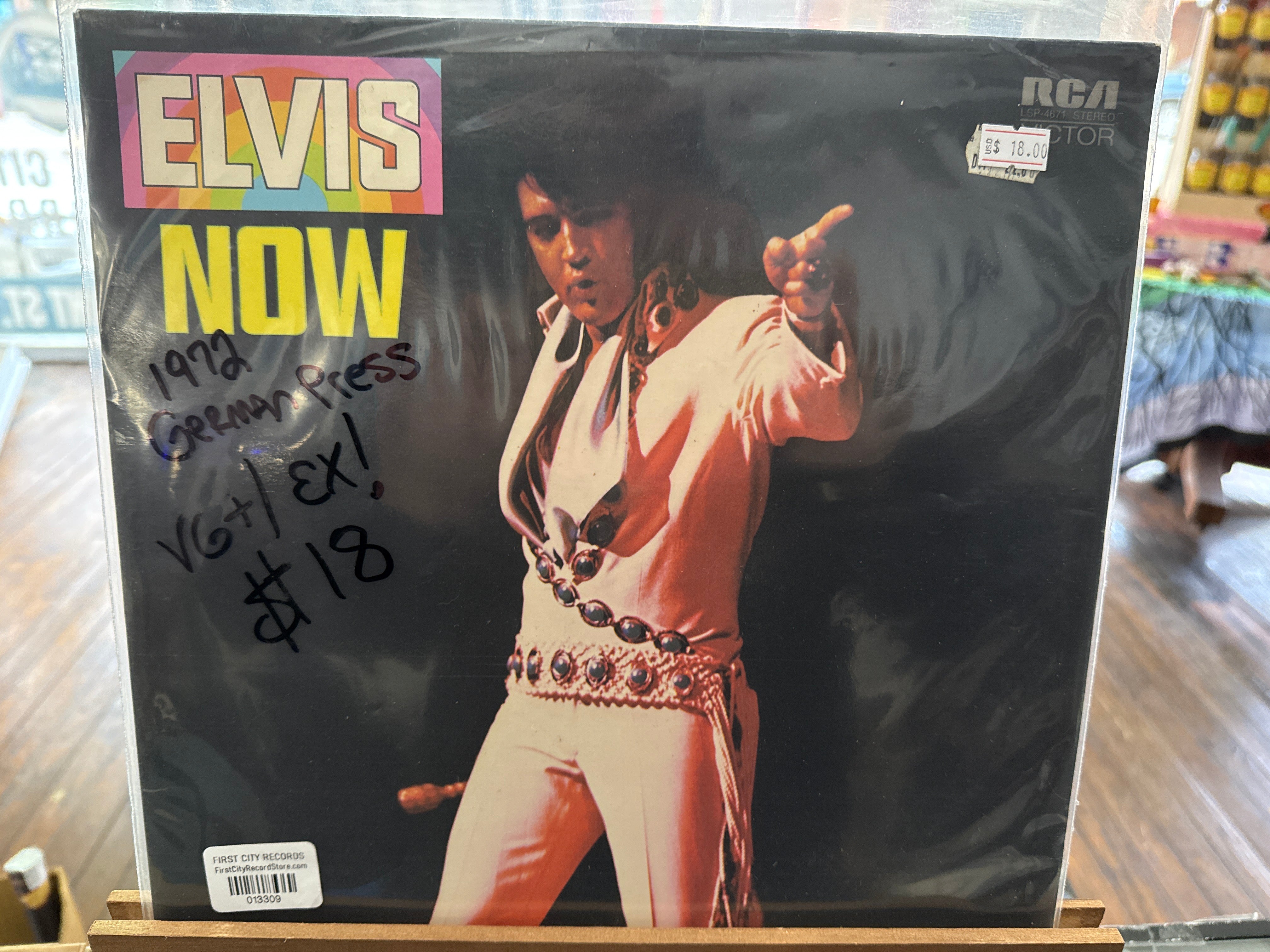 Elvis - NOW (1972 German Pressing, USED)