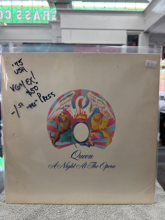 Queen - A Night at the Opera (‘75, 1st PRC press)