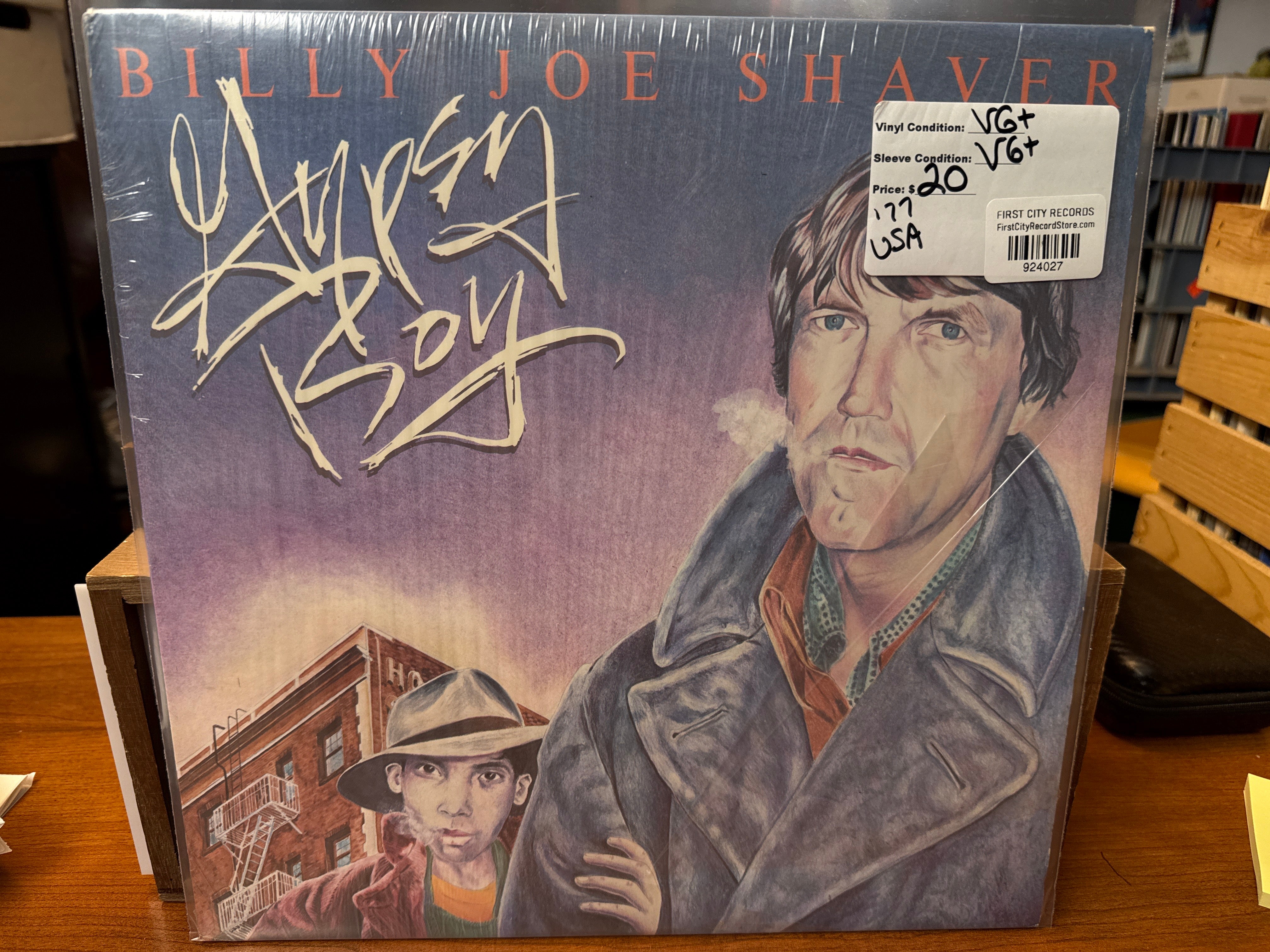 Billy Joe Shaver - Gypsy Boy (1977, USED)