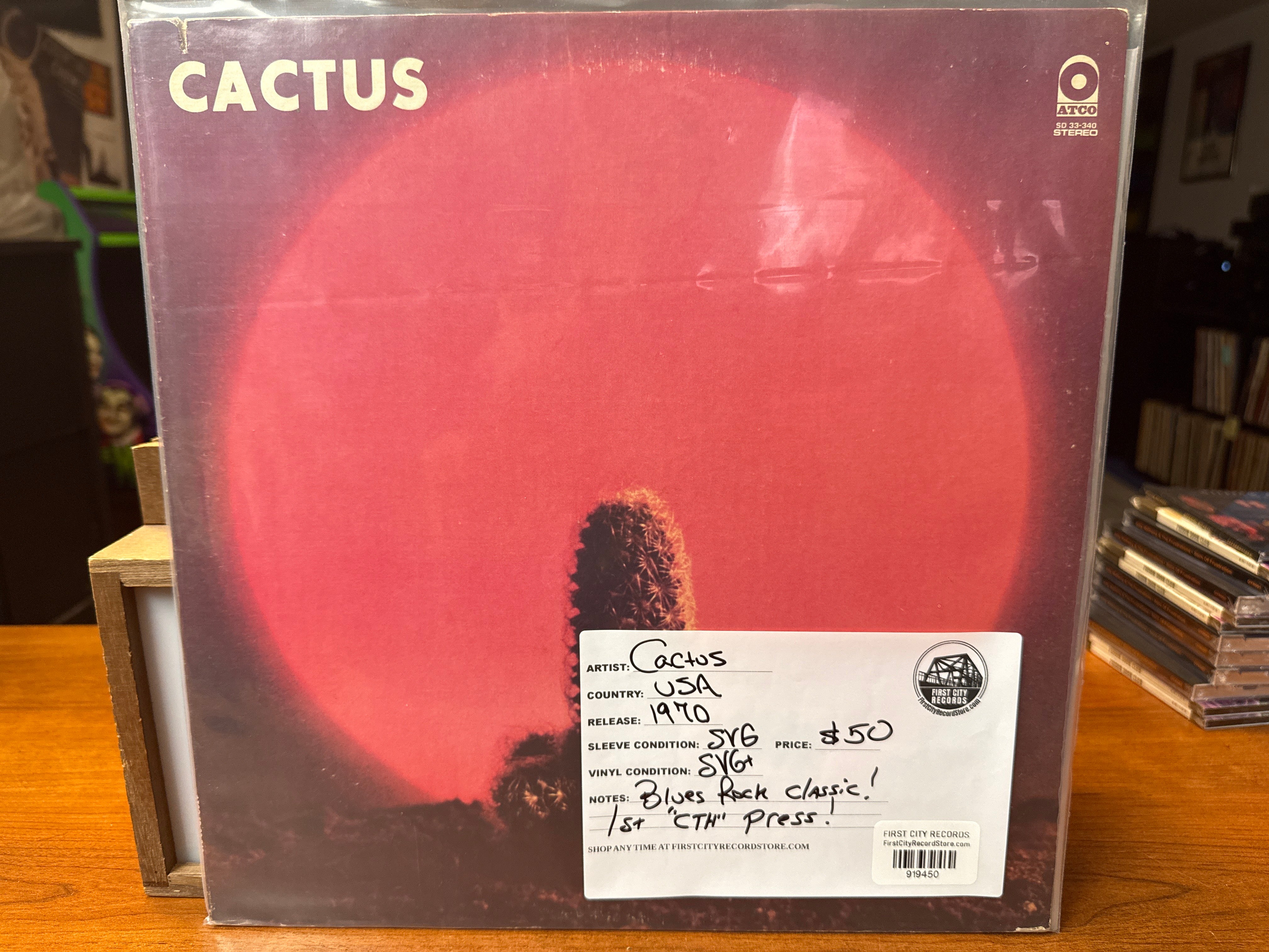 Cactus - Self Titled (1970, USED)