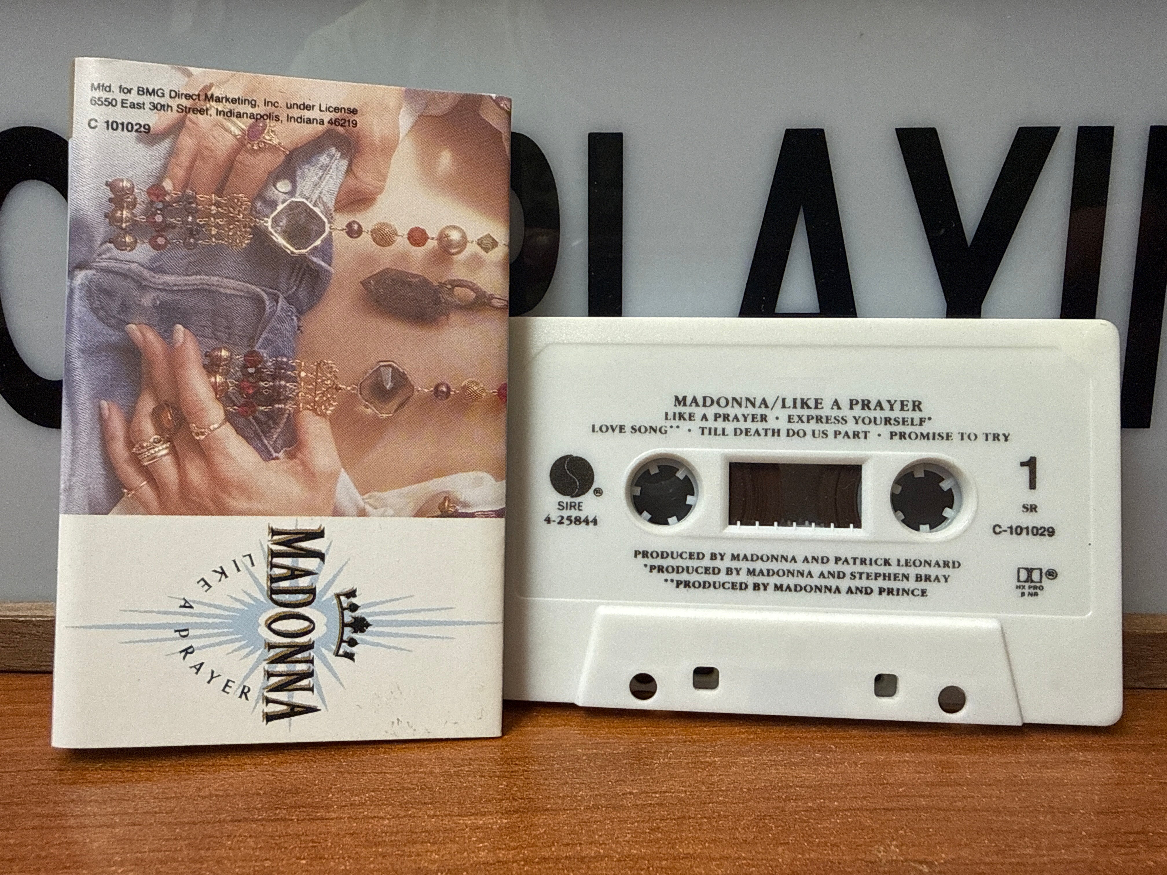 Madonna - Like A Prayer (Club Pressing, CASSETTE)