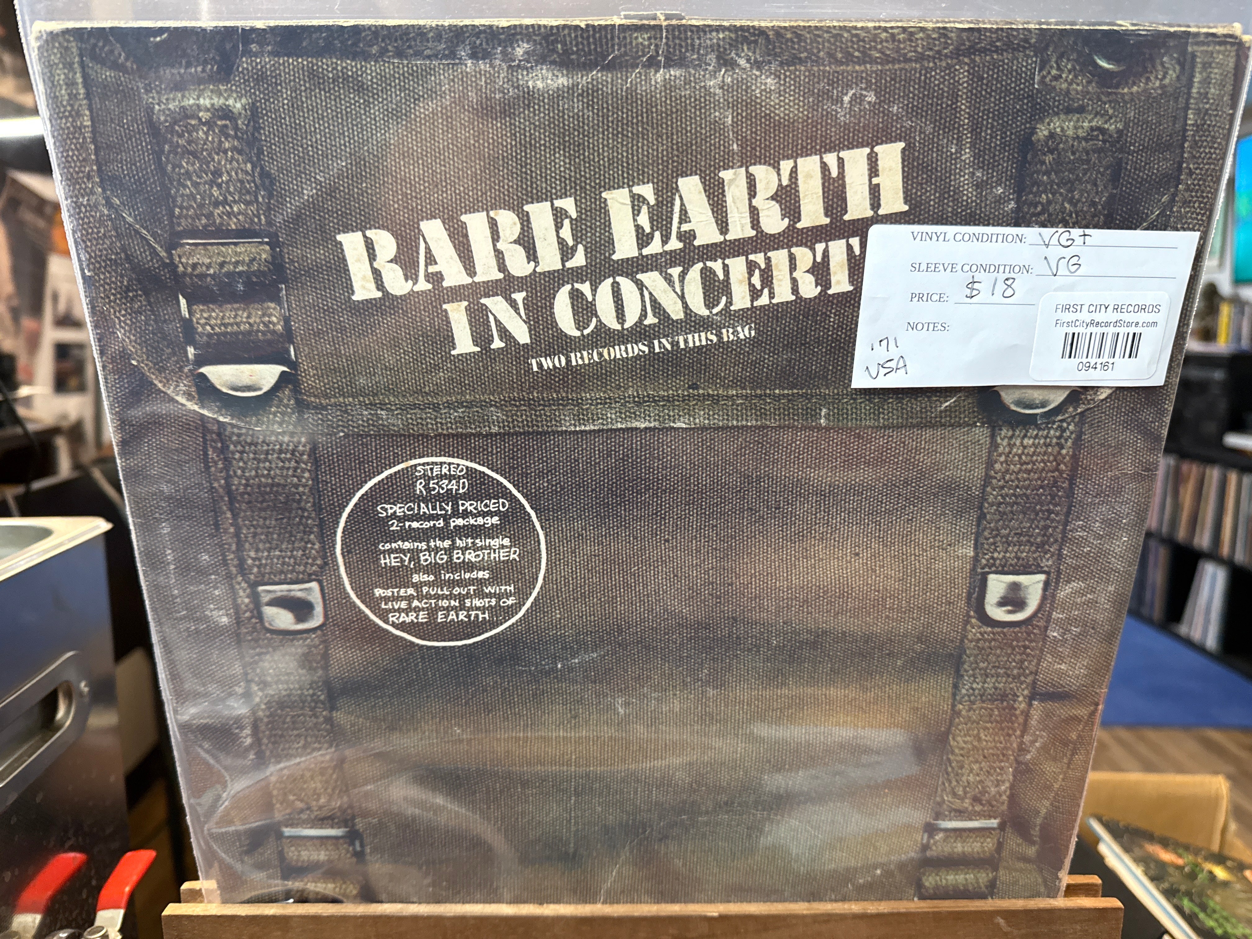 Rare Earth In Concert (1971, USED)