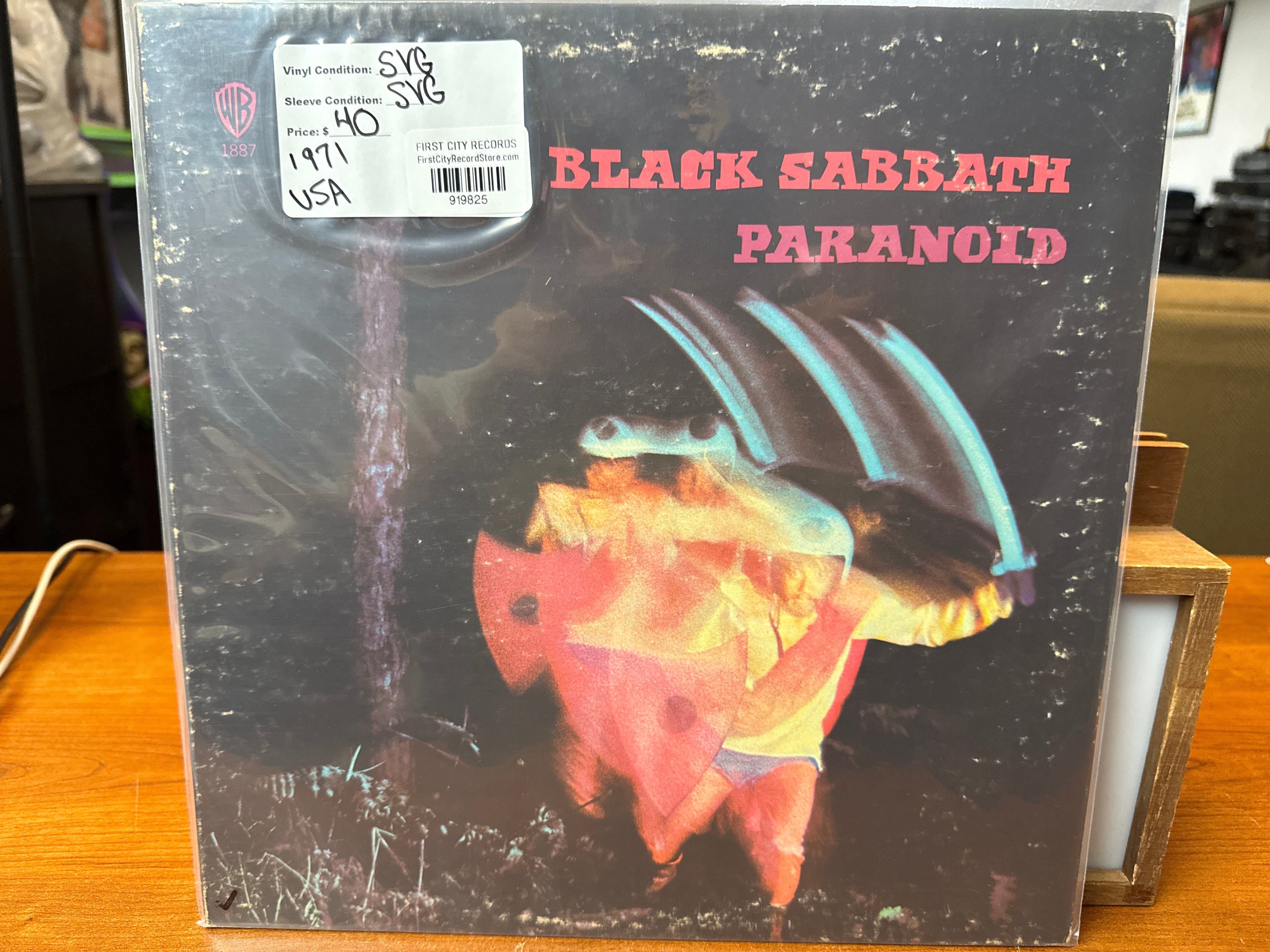 Black Sabbath - Paranoid (1971, USED)