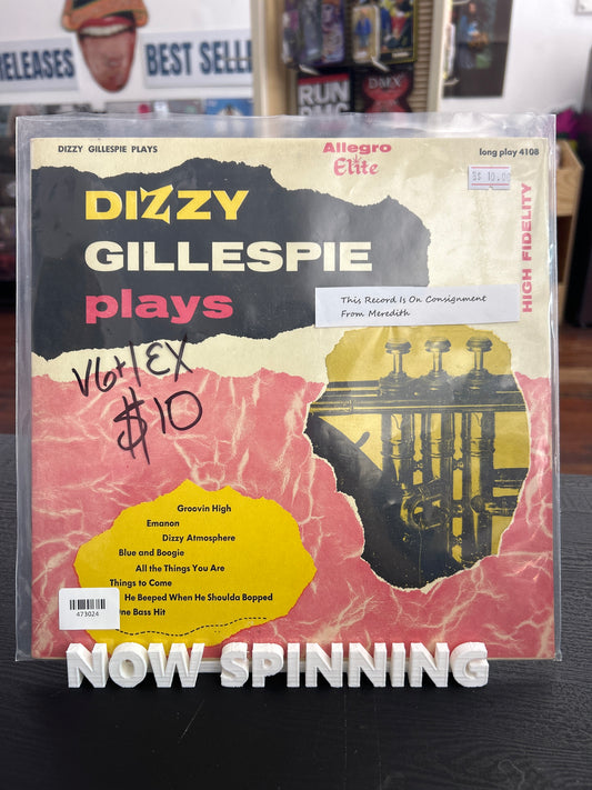 Dizzy Gillespie plays