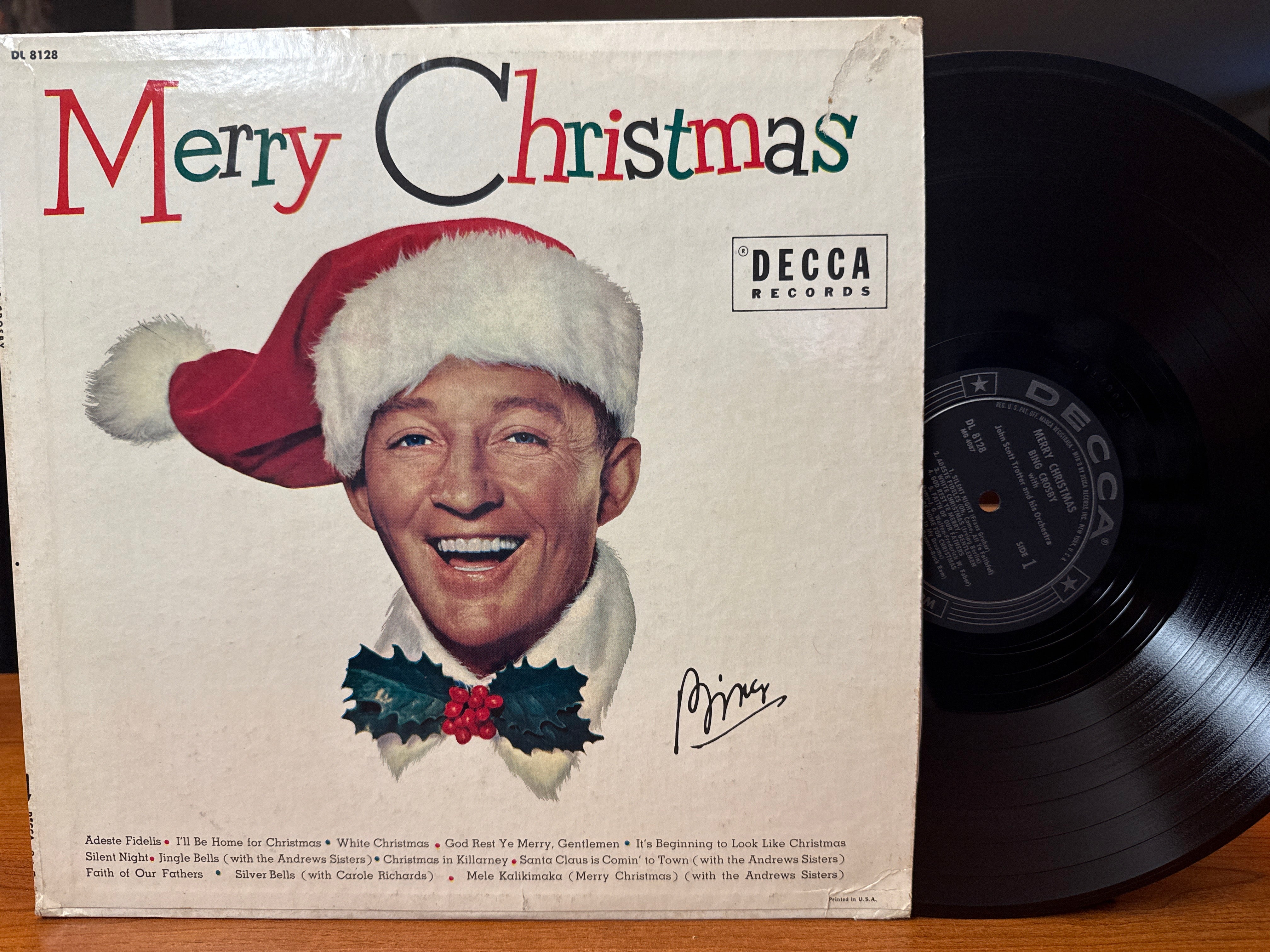 Bing Crosby - Merry Christmas (1955, 1st Mono, USED)