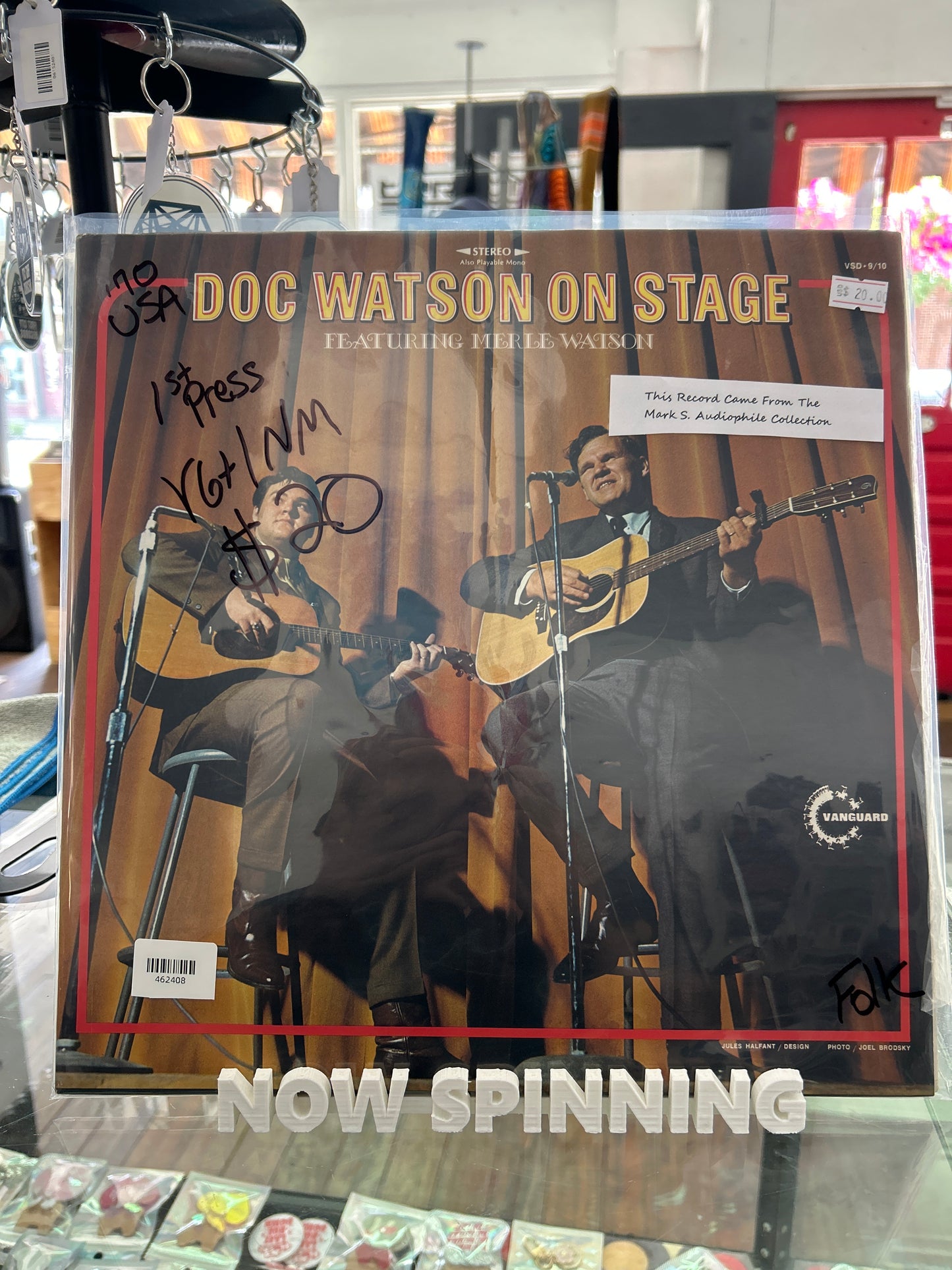 Doc Watson On Stage