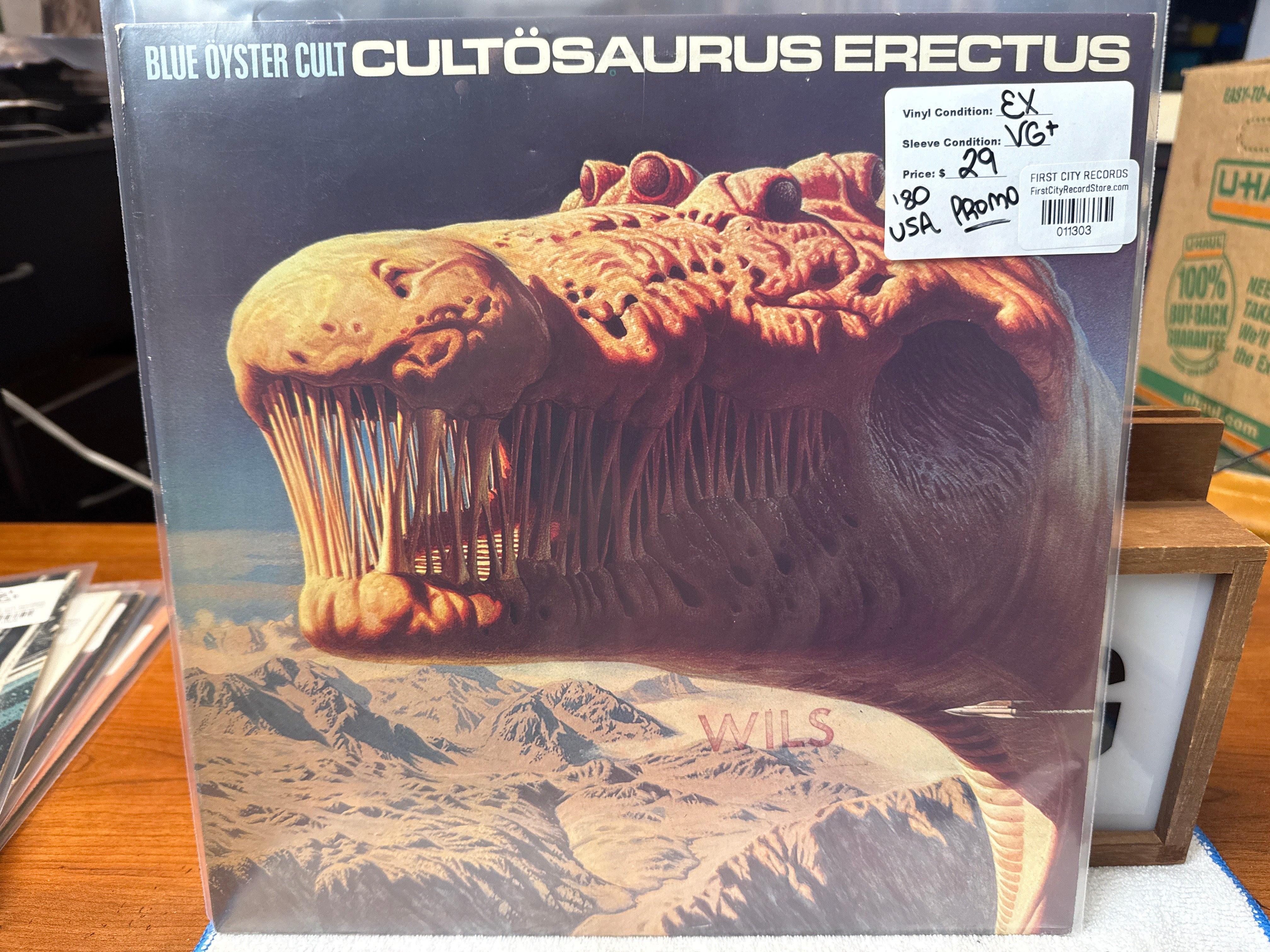 Blue Oyster Cult - Cultosaurus Erectus (1980, Promo, USED)