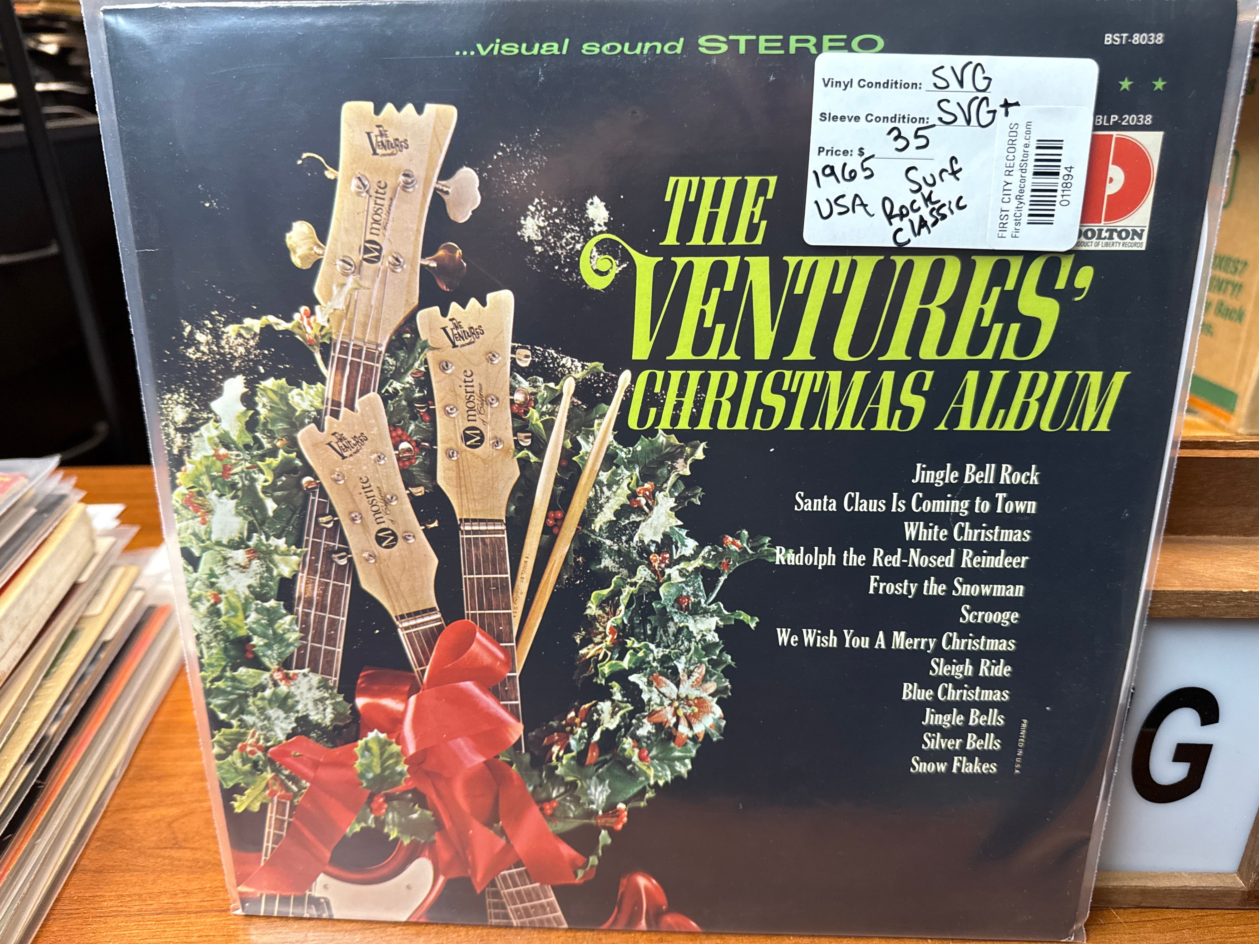 Ventures - Ventures' Christmas Album (1965, USED)