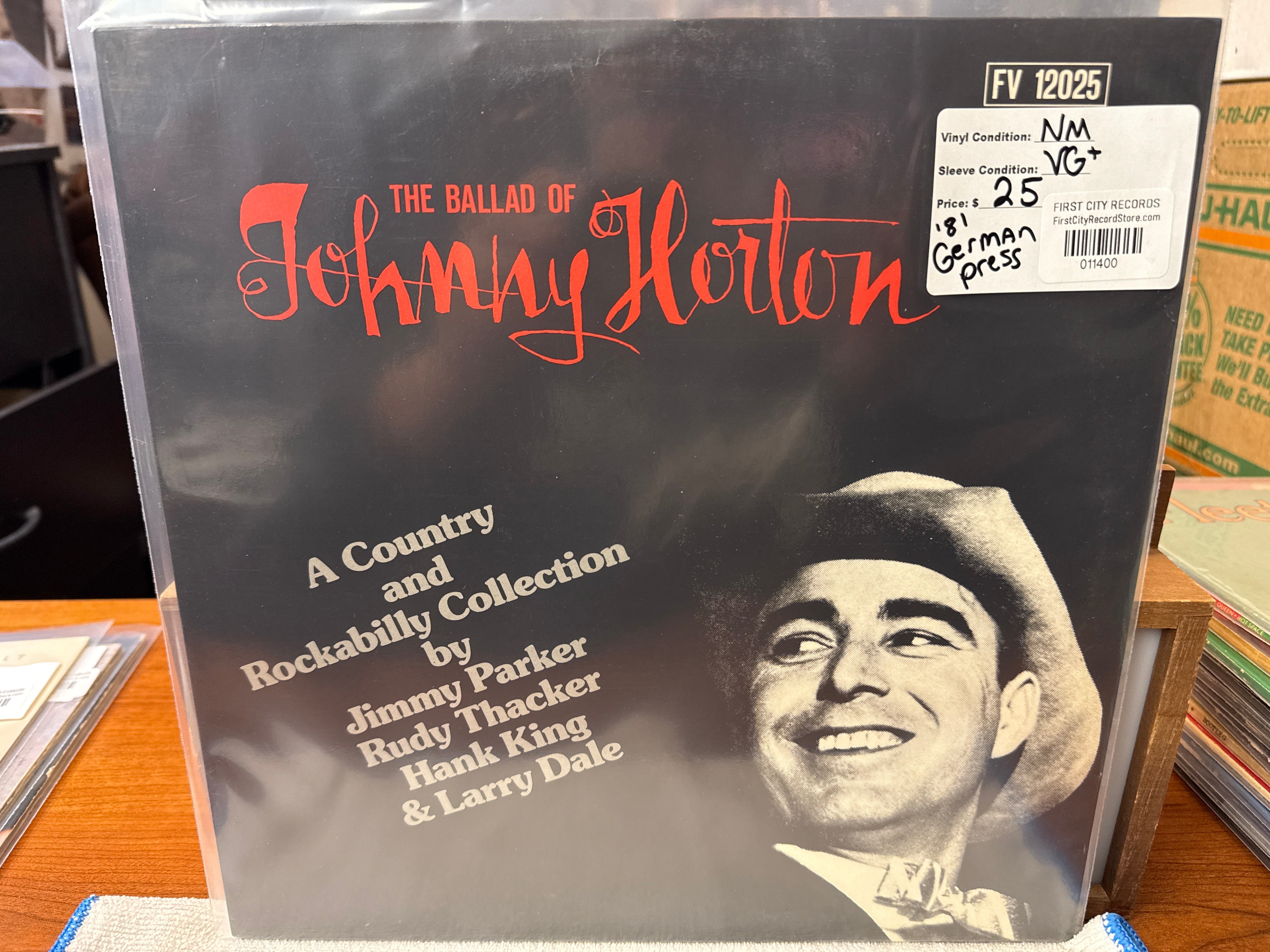 Johnny Horton - The Ballad of Johnny Horton (1981, German Pressing, USED)