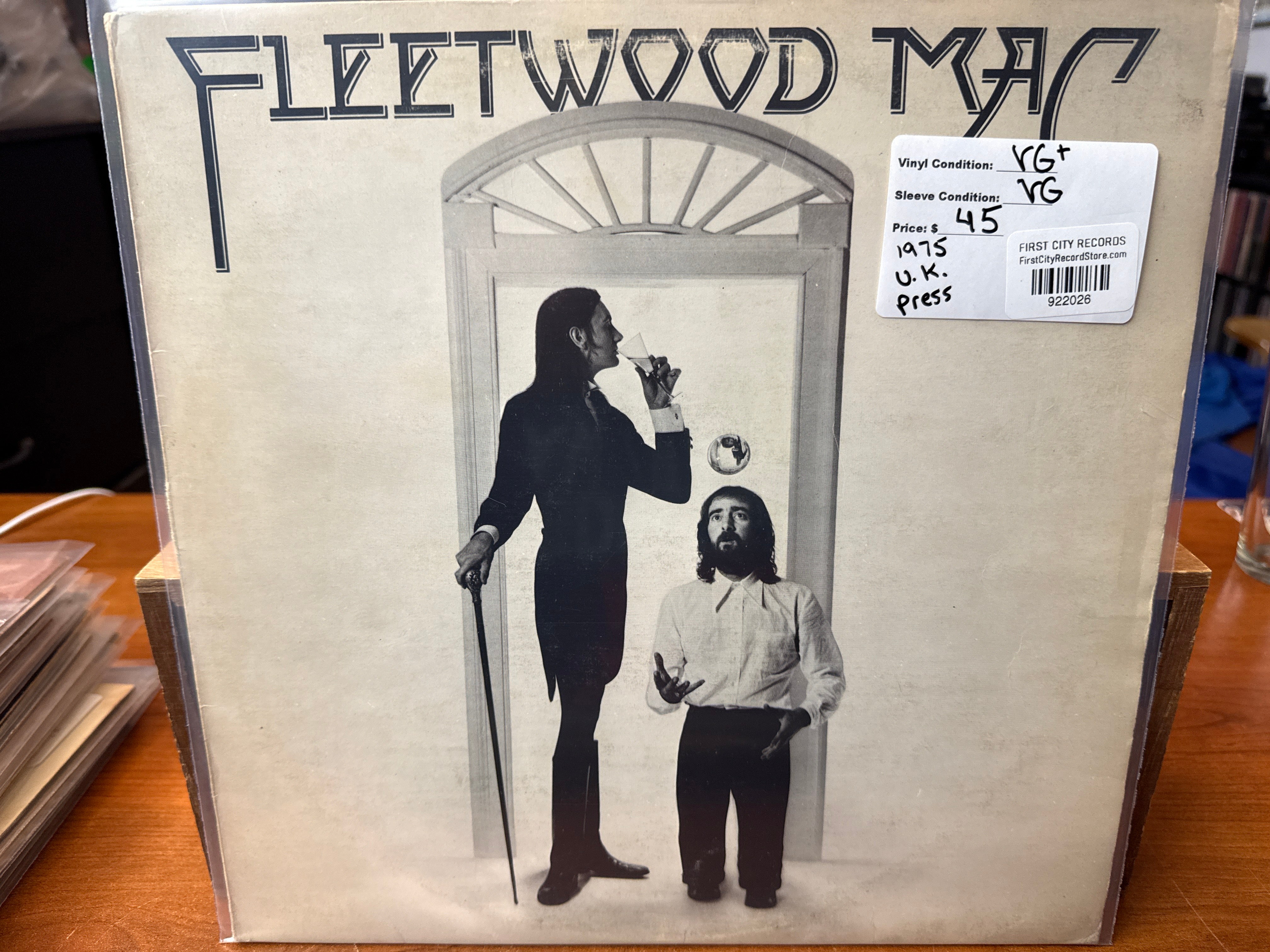 Fleetwood Mac - Self Titled (1975, U.K. Press, USED)