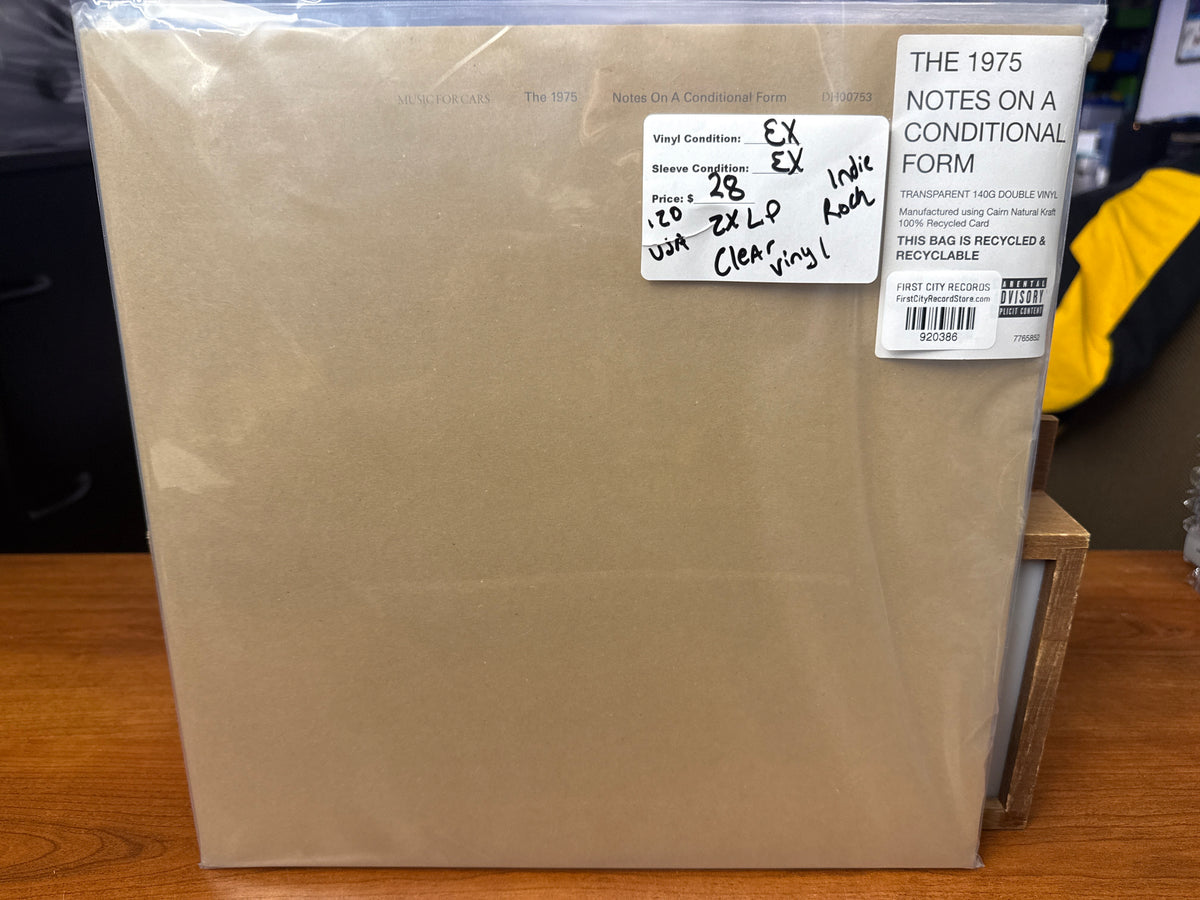 The 1975 - Notes On A  Conditional Form (2020, Clear, USED)