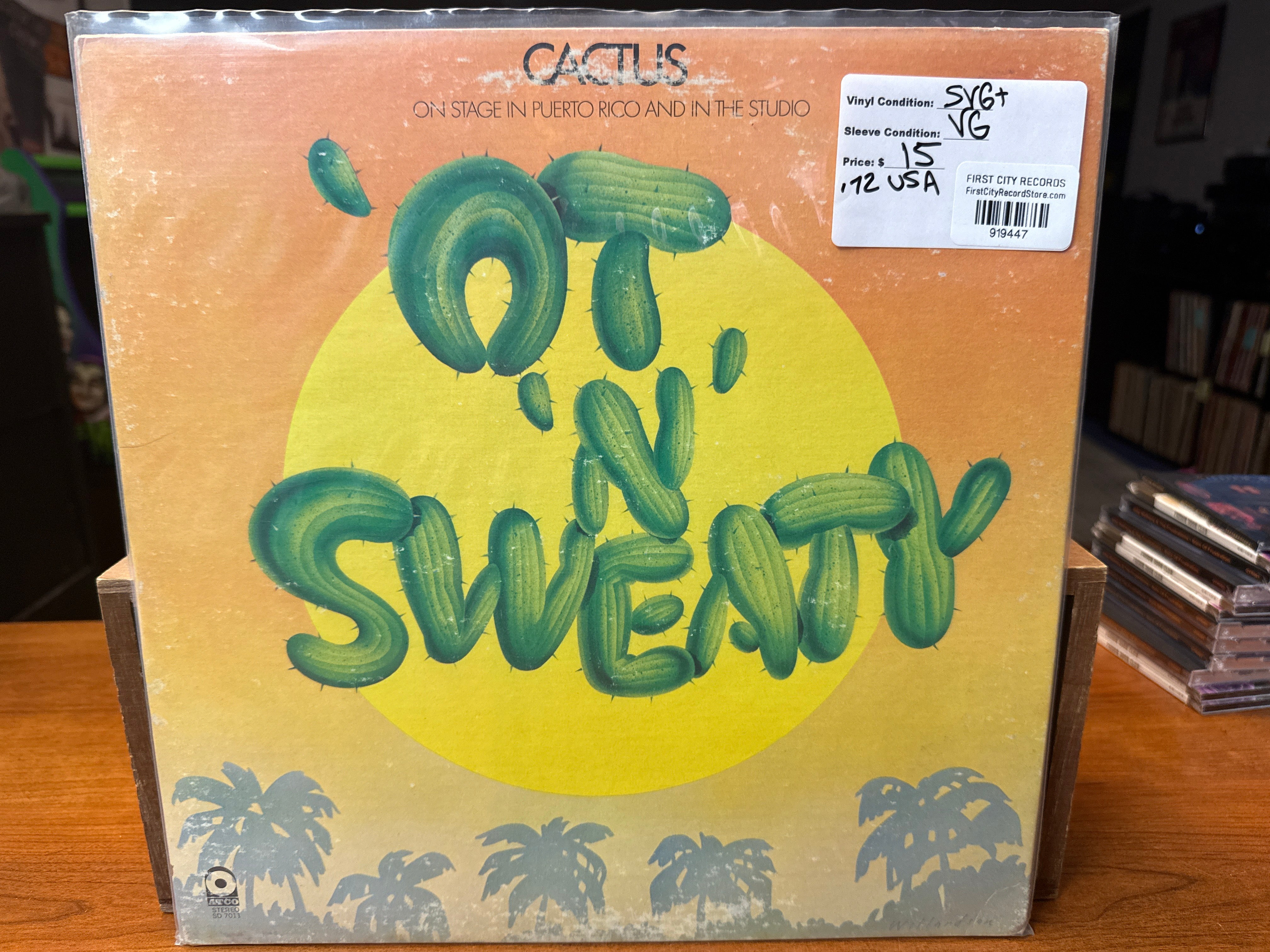 Cactus - 'Ot 'n' Sweaty (1972, USED)