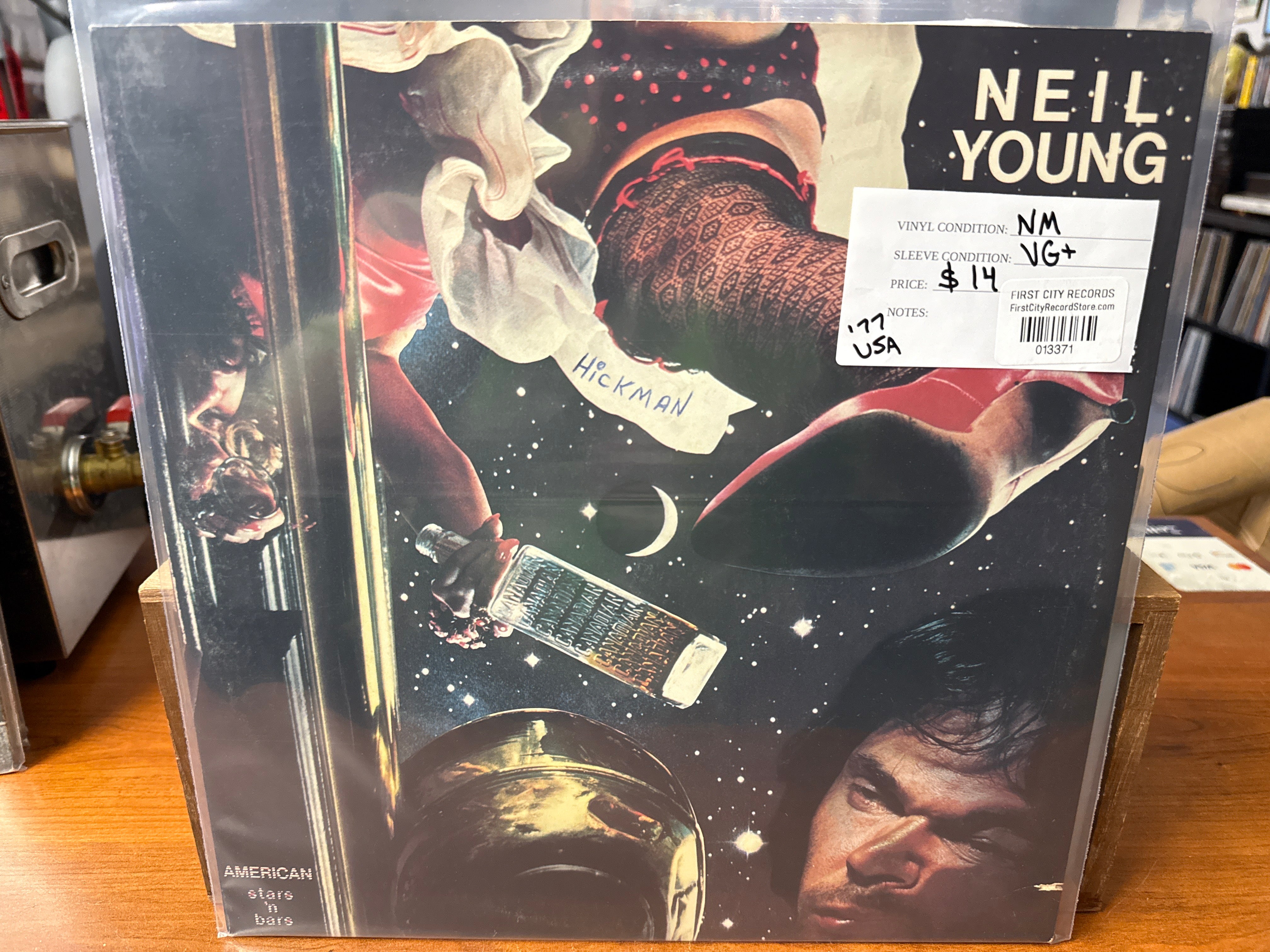 Neil Young - American Stars n Bars (1977, USED)