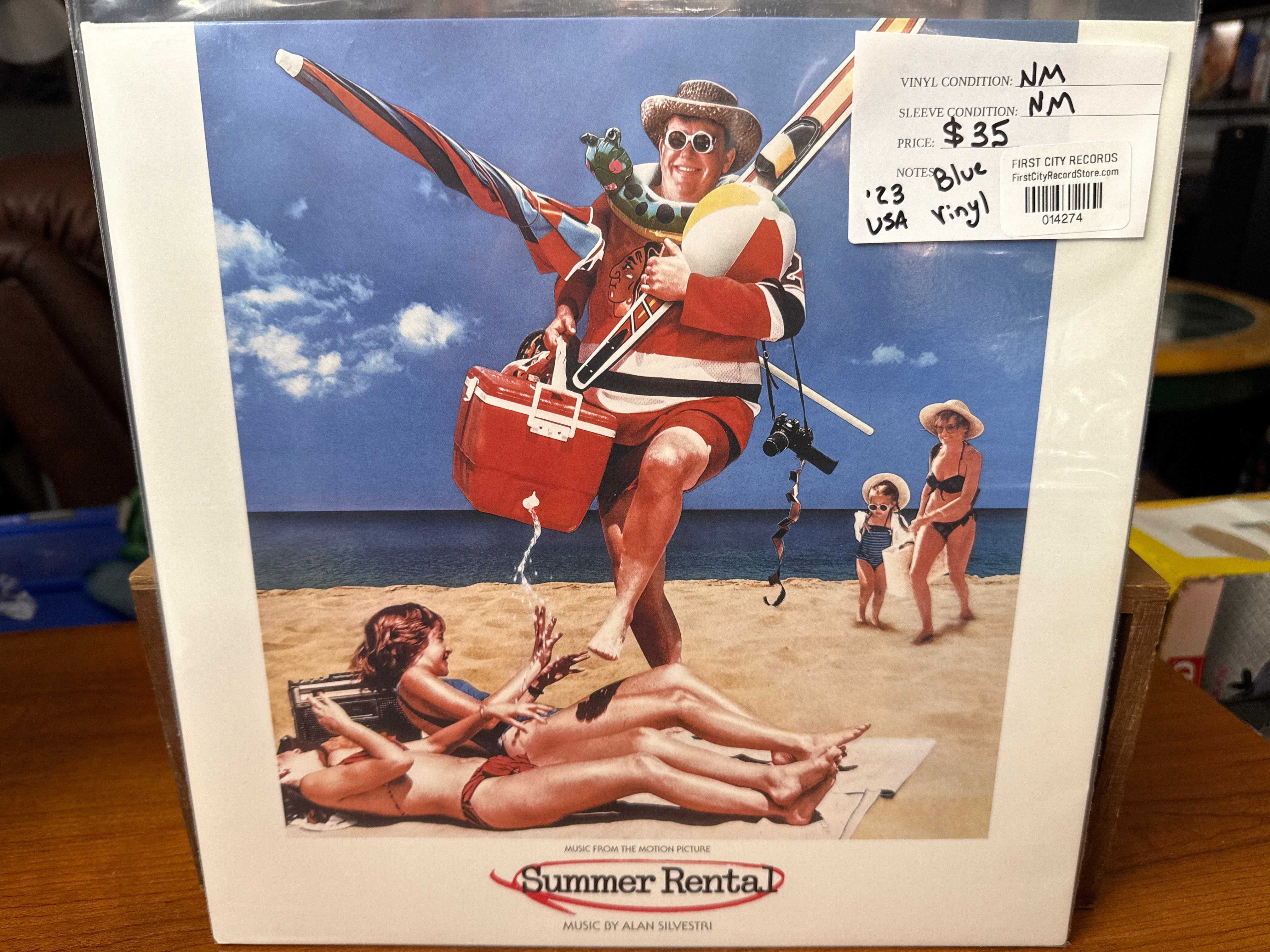 Summer Rental Soundtrack (Blue Vinyl, USED)