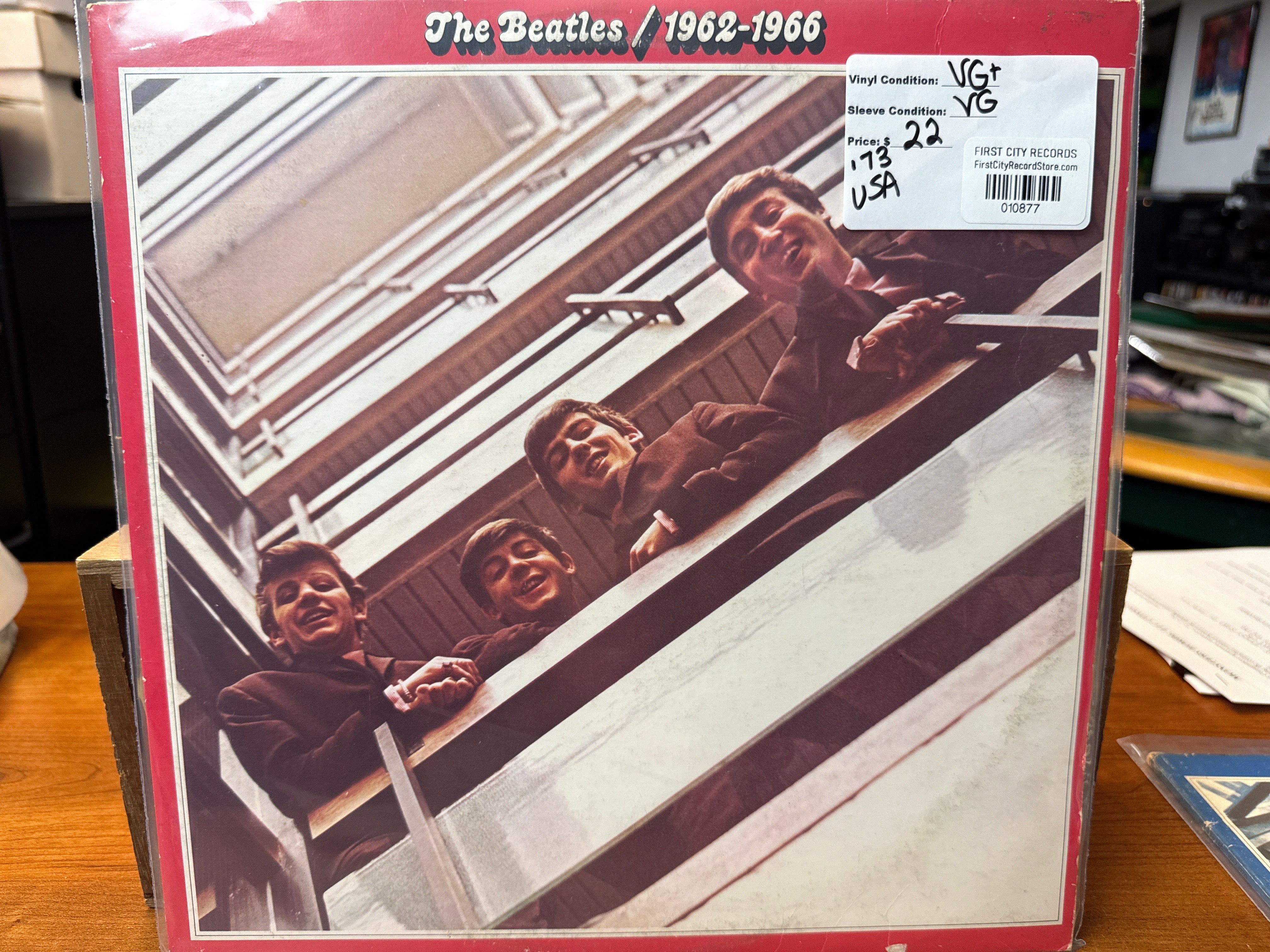 Beatles - 1962-1966 Greatest Hits (1973, USED)