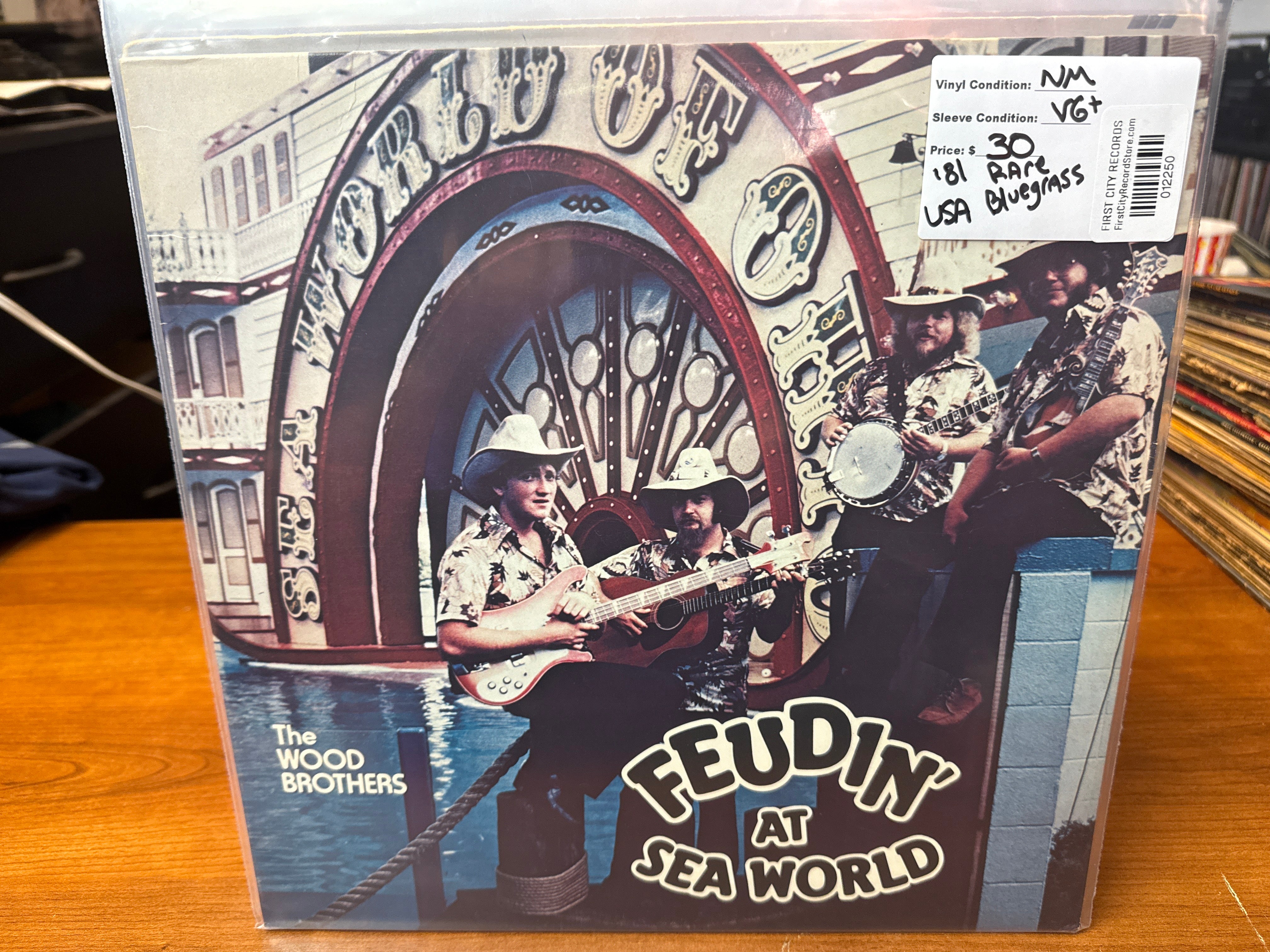 The Wood Brothers - Feudin' at Sea World (1981, USED)