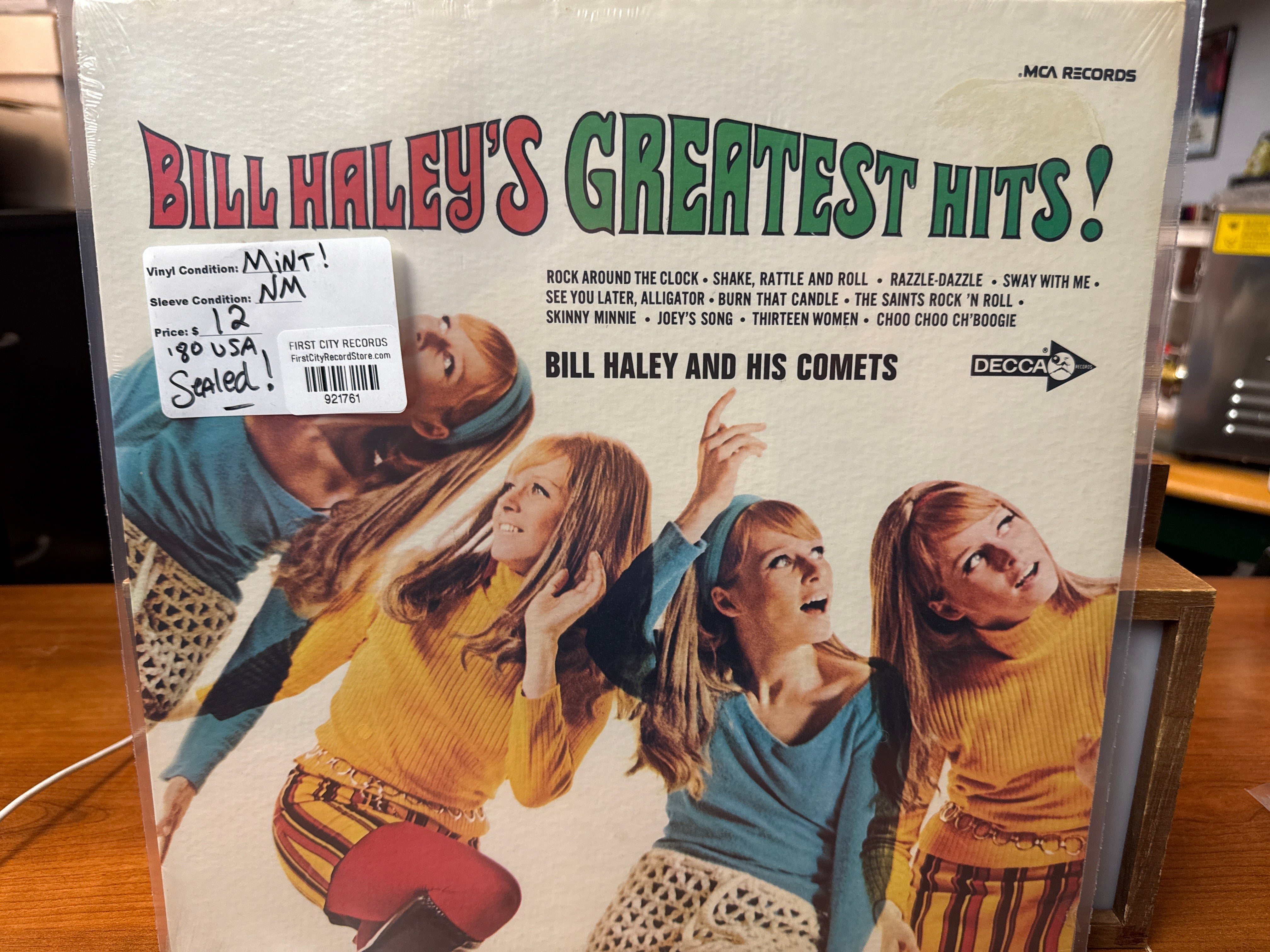 Bill Haley's Greatest Hits (1980, SEALED, USED)