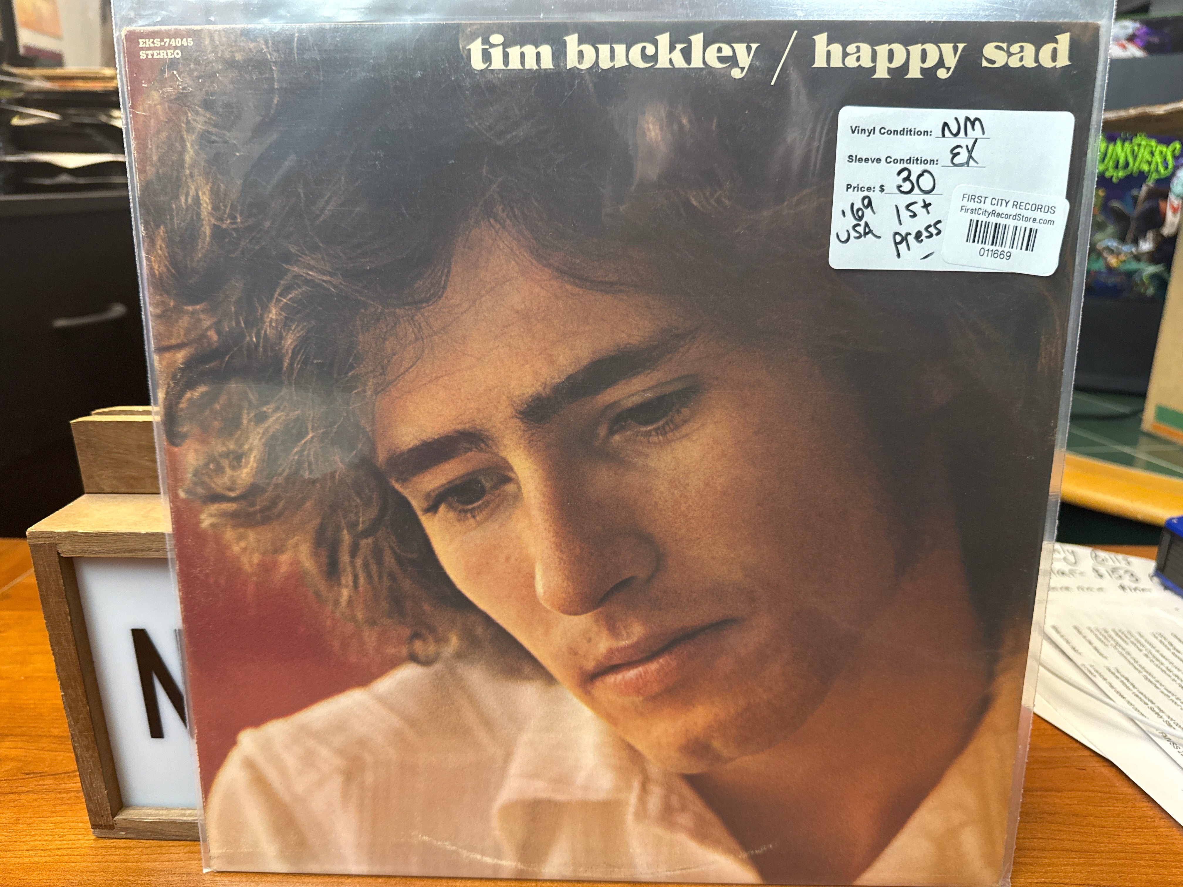 Tim Buckley - Happy Sad (1969, 1st Pressing, USED)