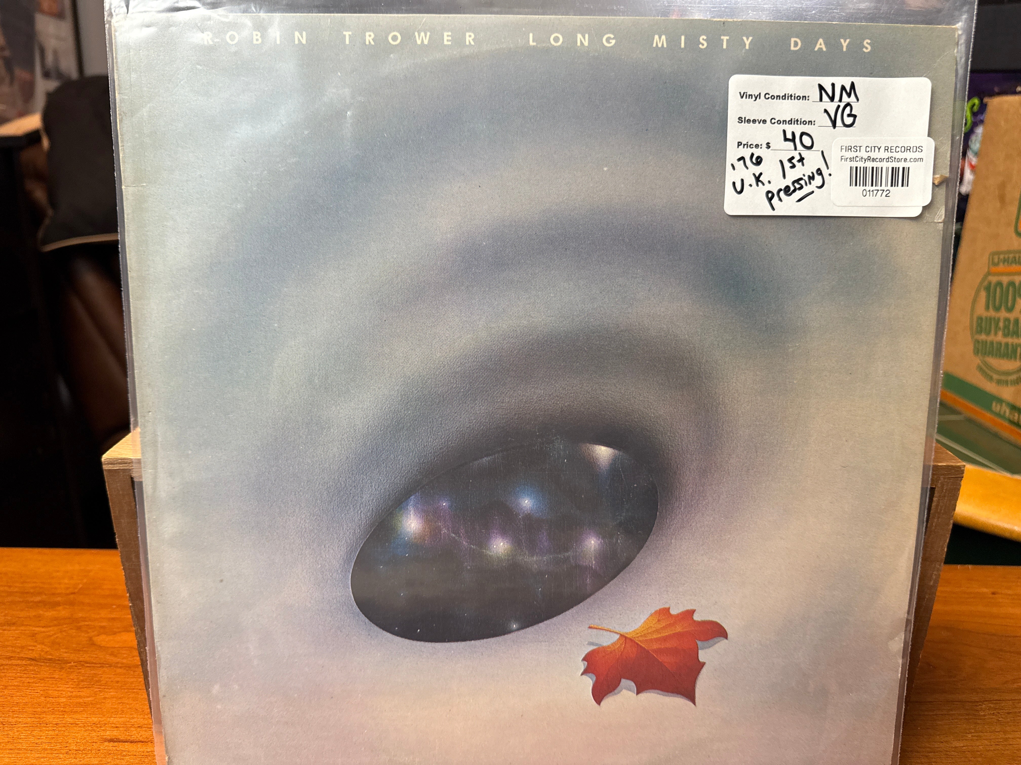 Robin Trower - Long Misty Days (1976 U.K. Pressing, USED)
