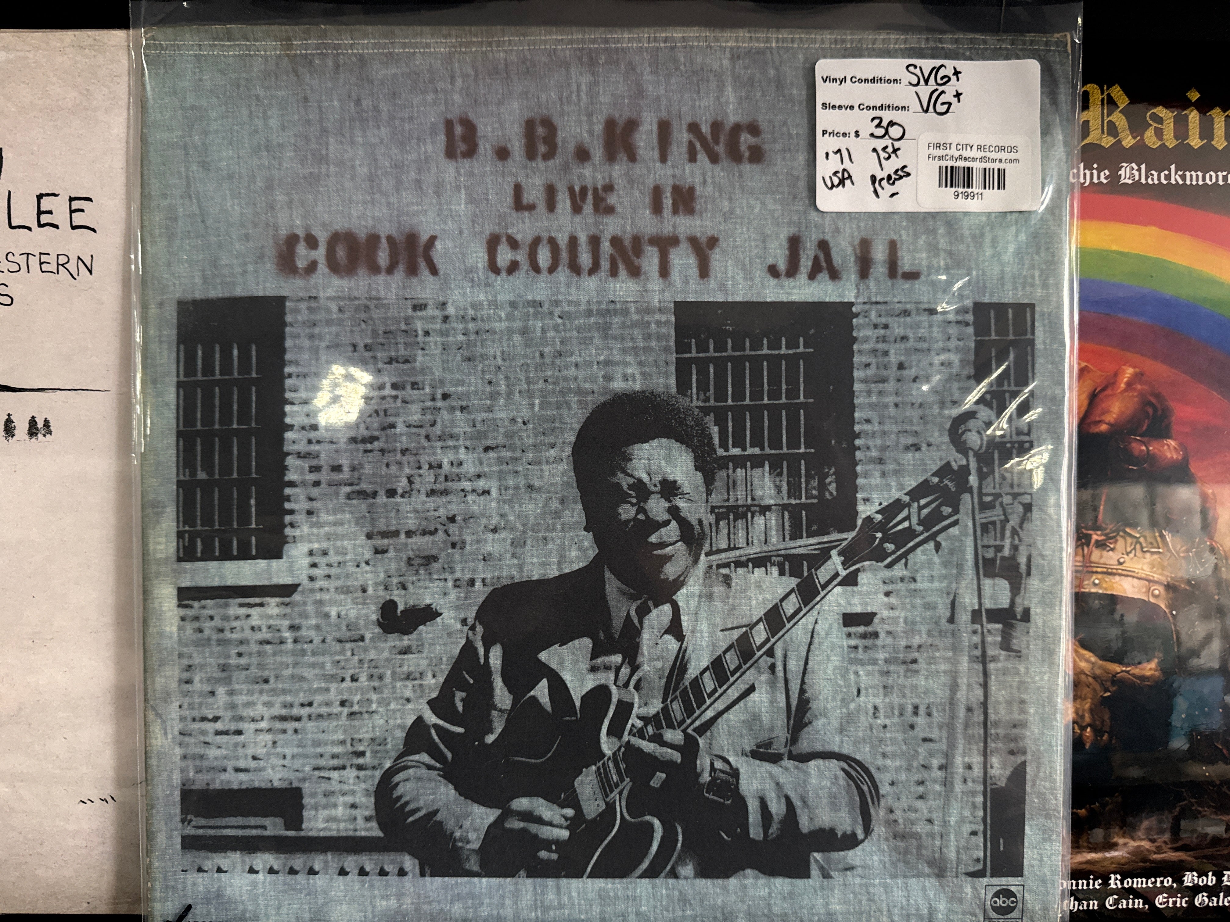 BB King - Live in Cook County Jail (1971, USED)